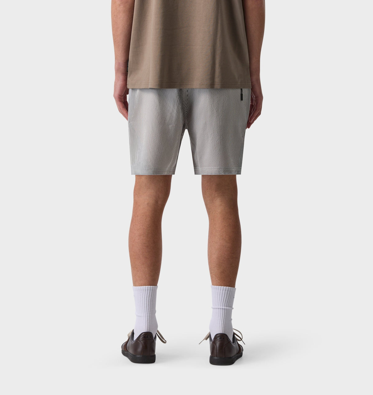 Everyday Short - White/Black Stripe