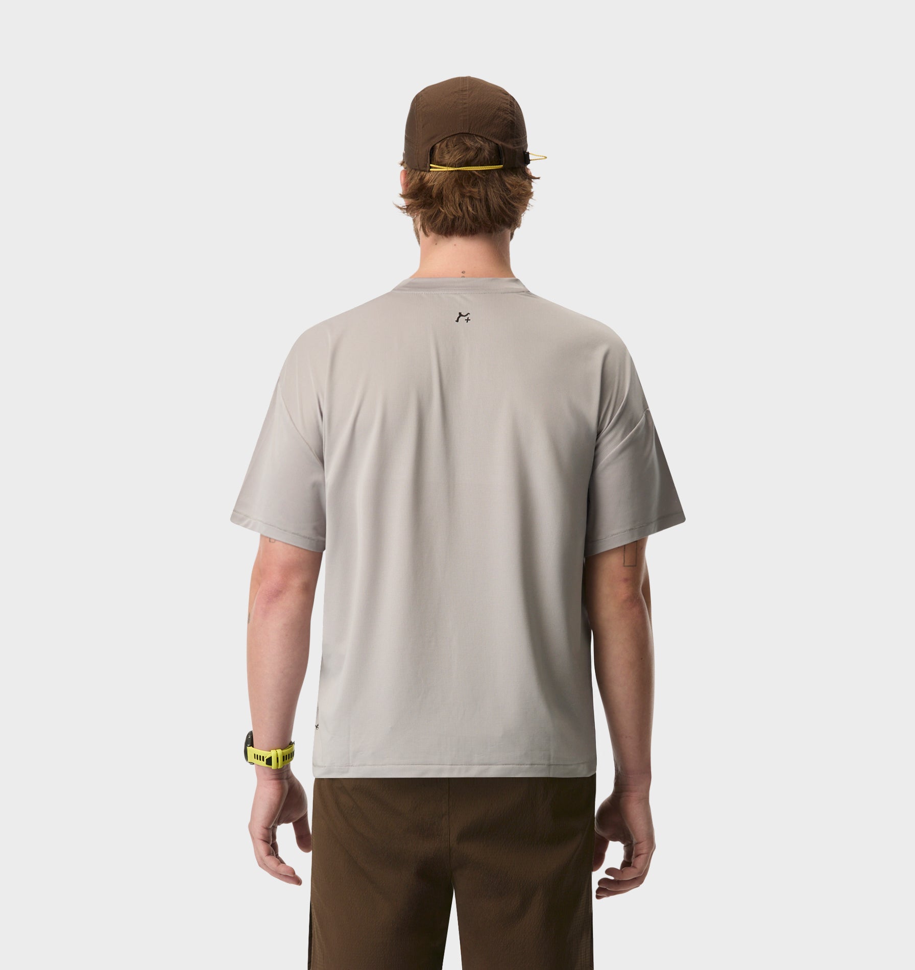 GR X ILU Active Lewi Tee - Light Grey