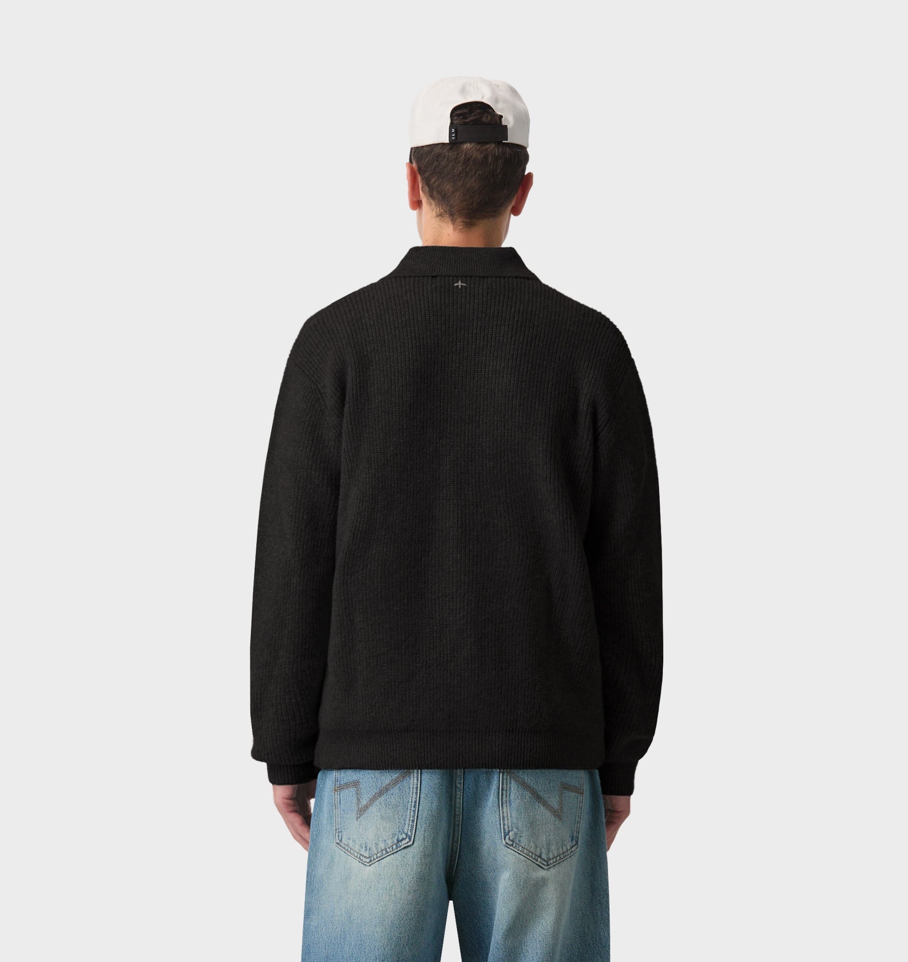 Knit Aldern Pullover - Black