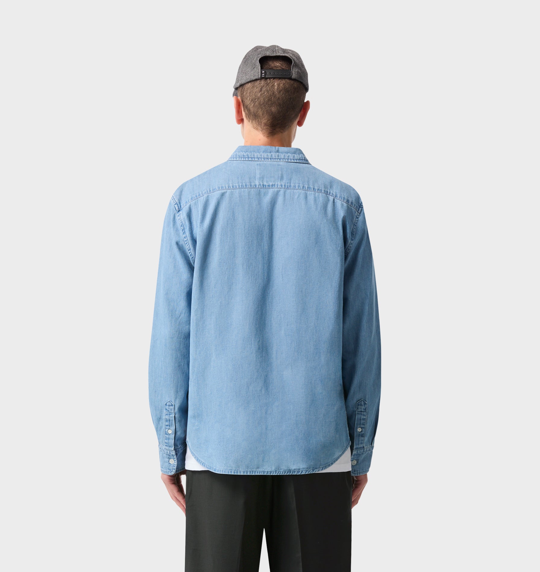 Denim LS Shirt - Vintage Blue