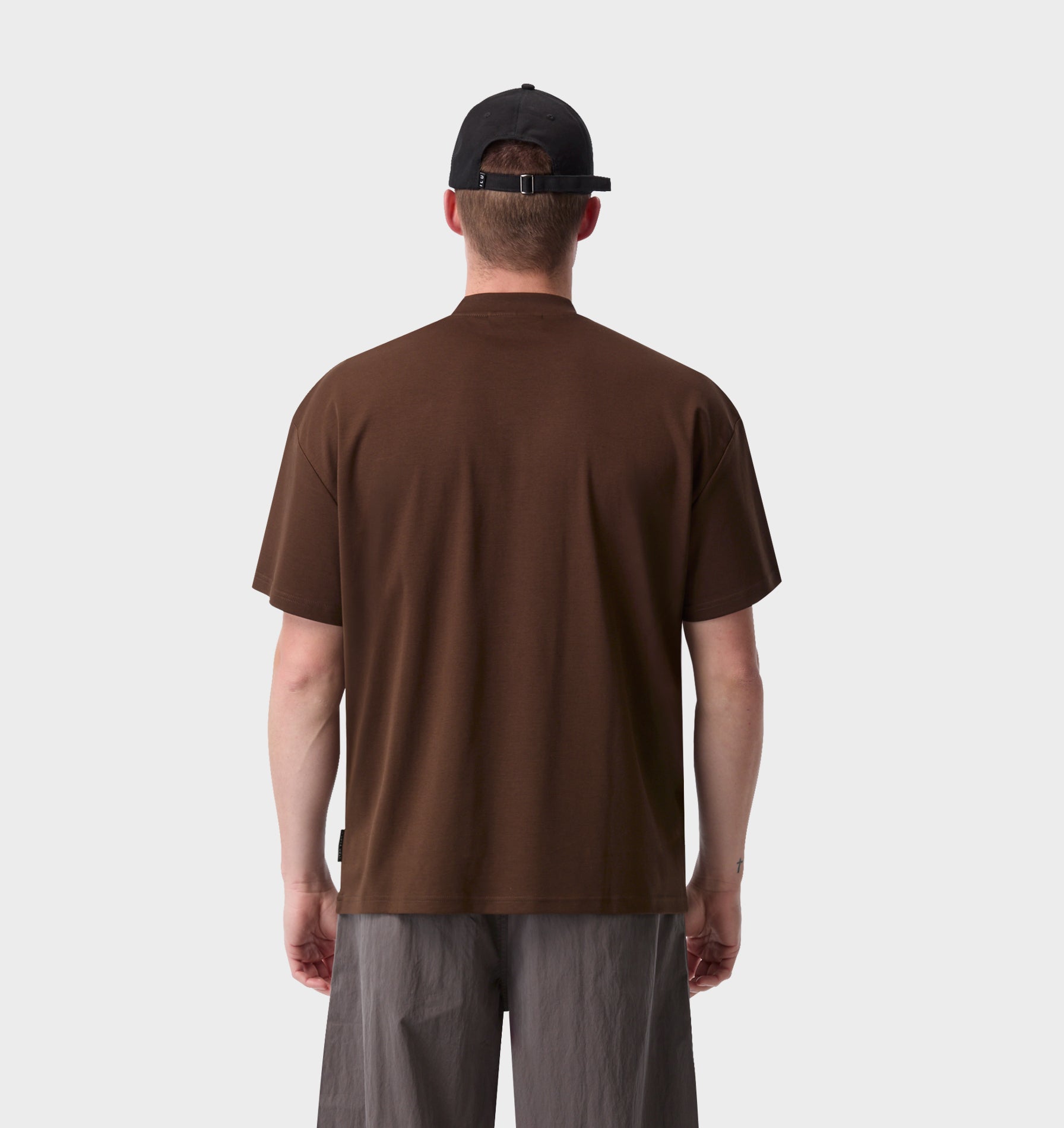 Interlock Box Tee 2.0 - Dark Brown