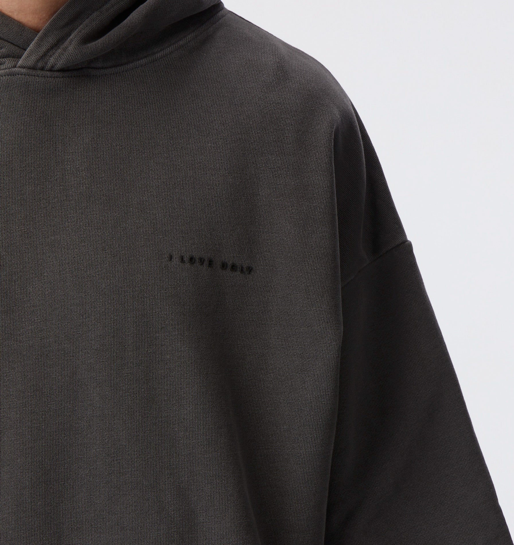 Box SS Hood - Washed Black