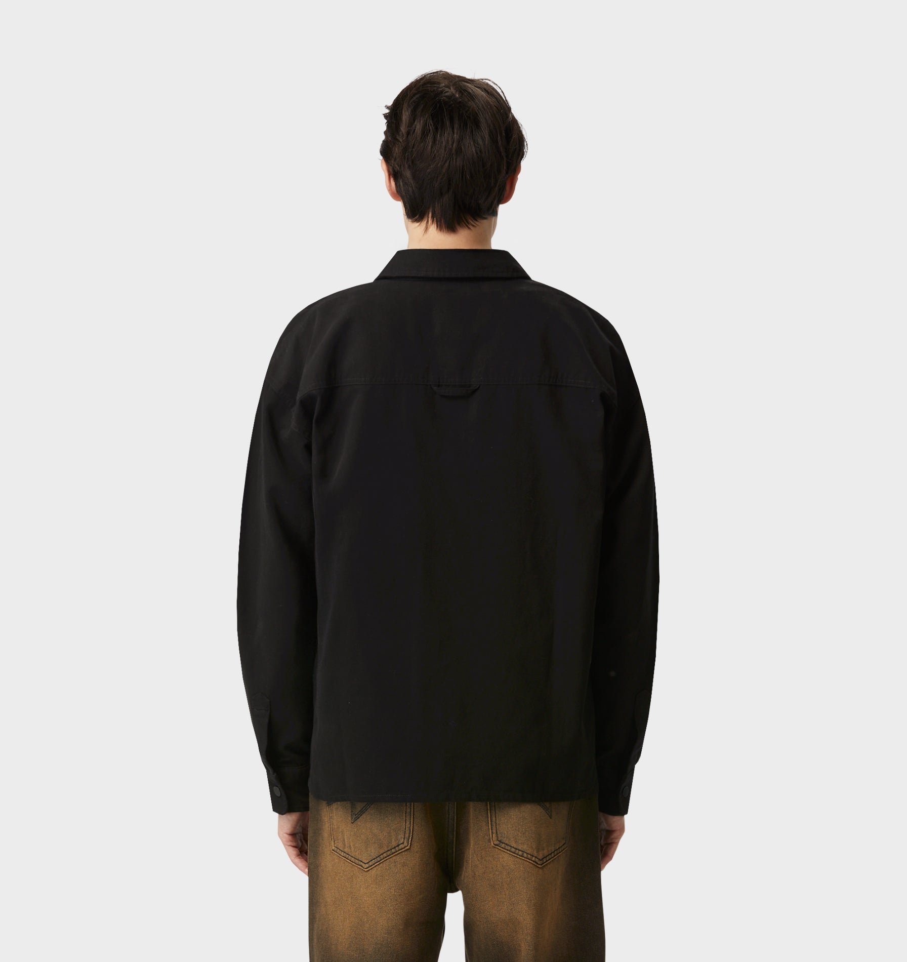 Canvas Overshirt - Vintage Black