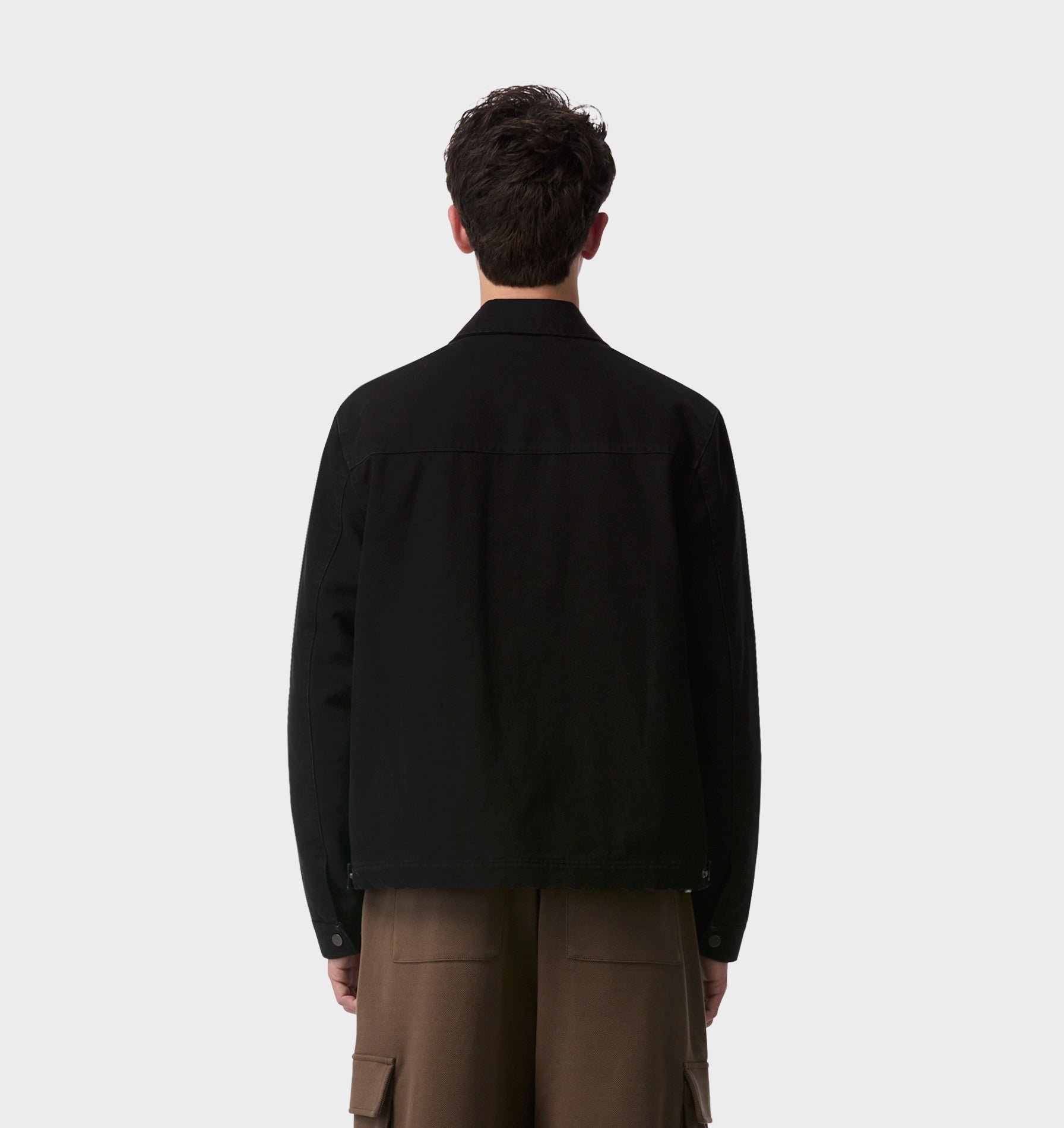 Dayton Canvas Jacket - Vintage Black