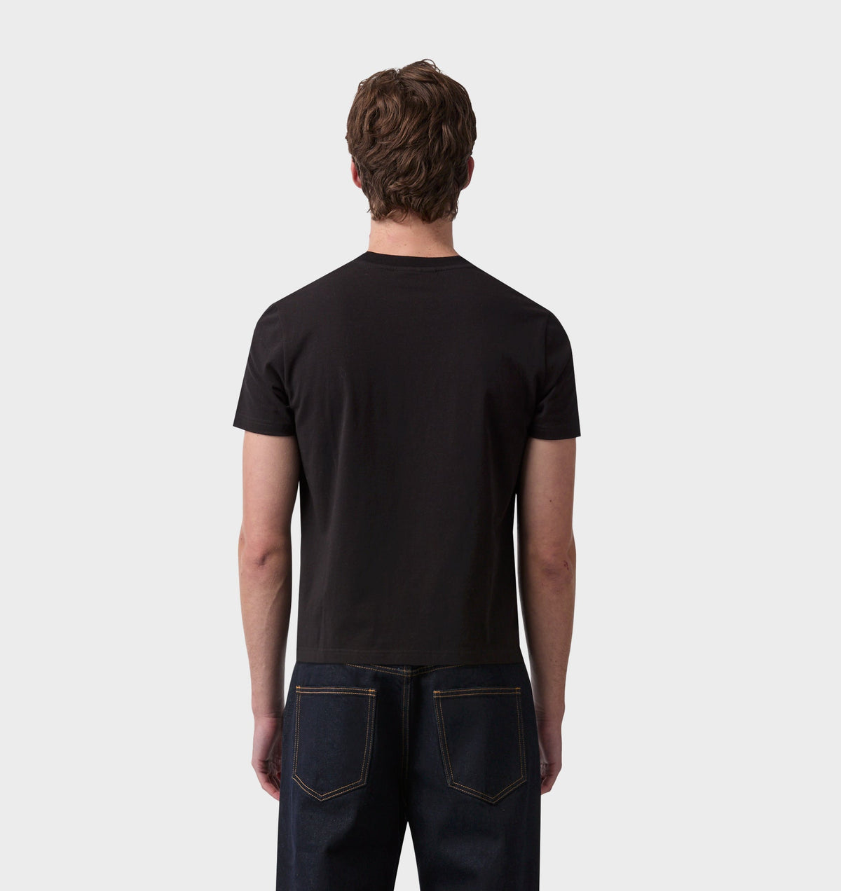 Henley Muscle Tee - Black
