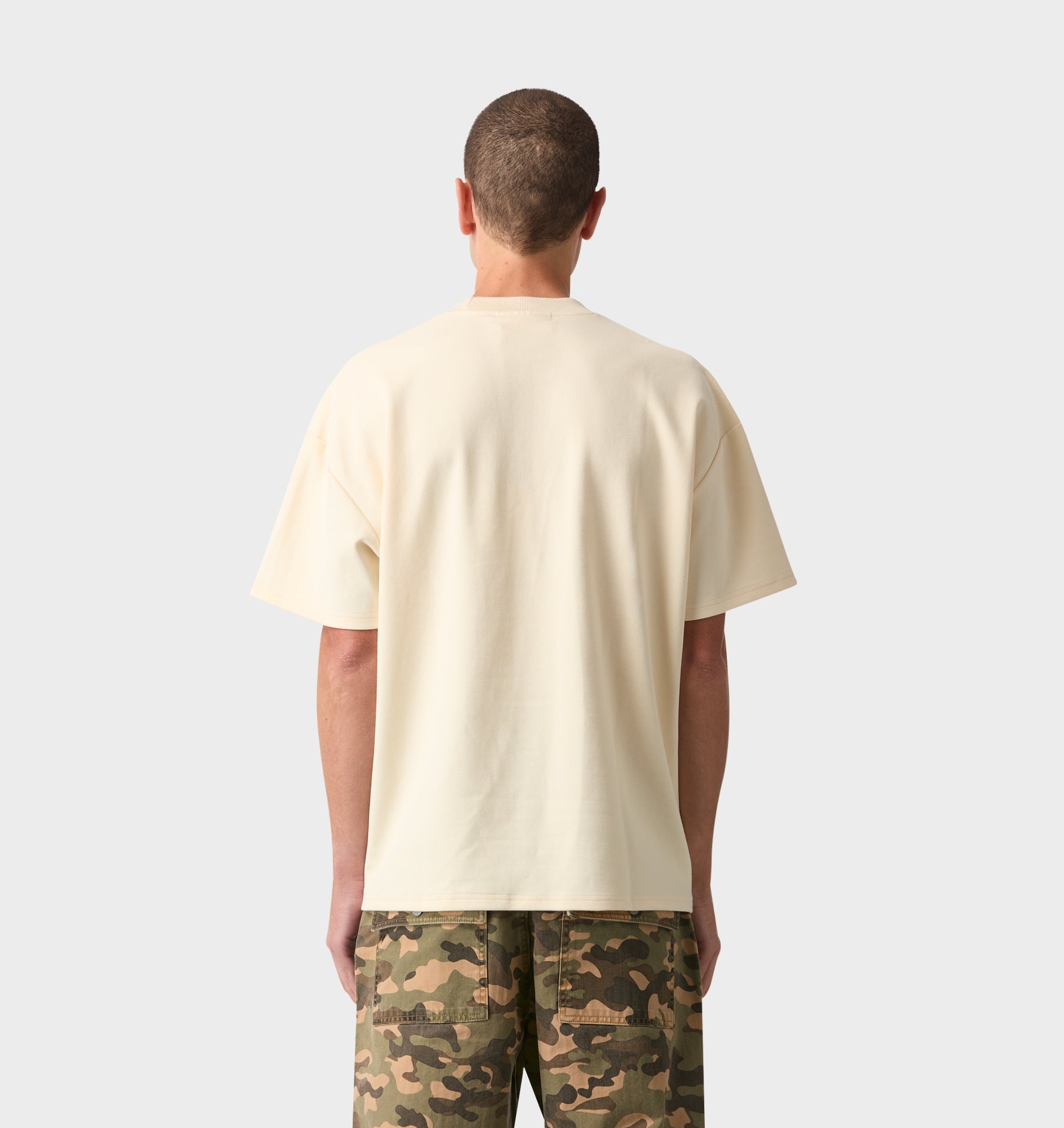 Pique Heavy Box Tee 2.0 - Off White