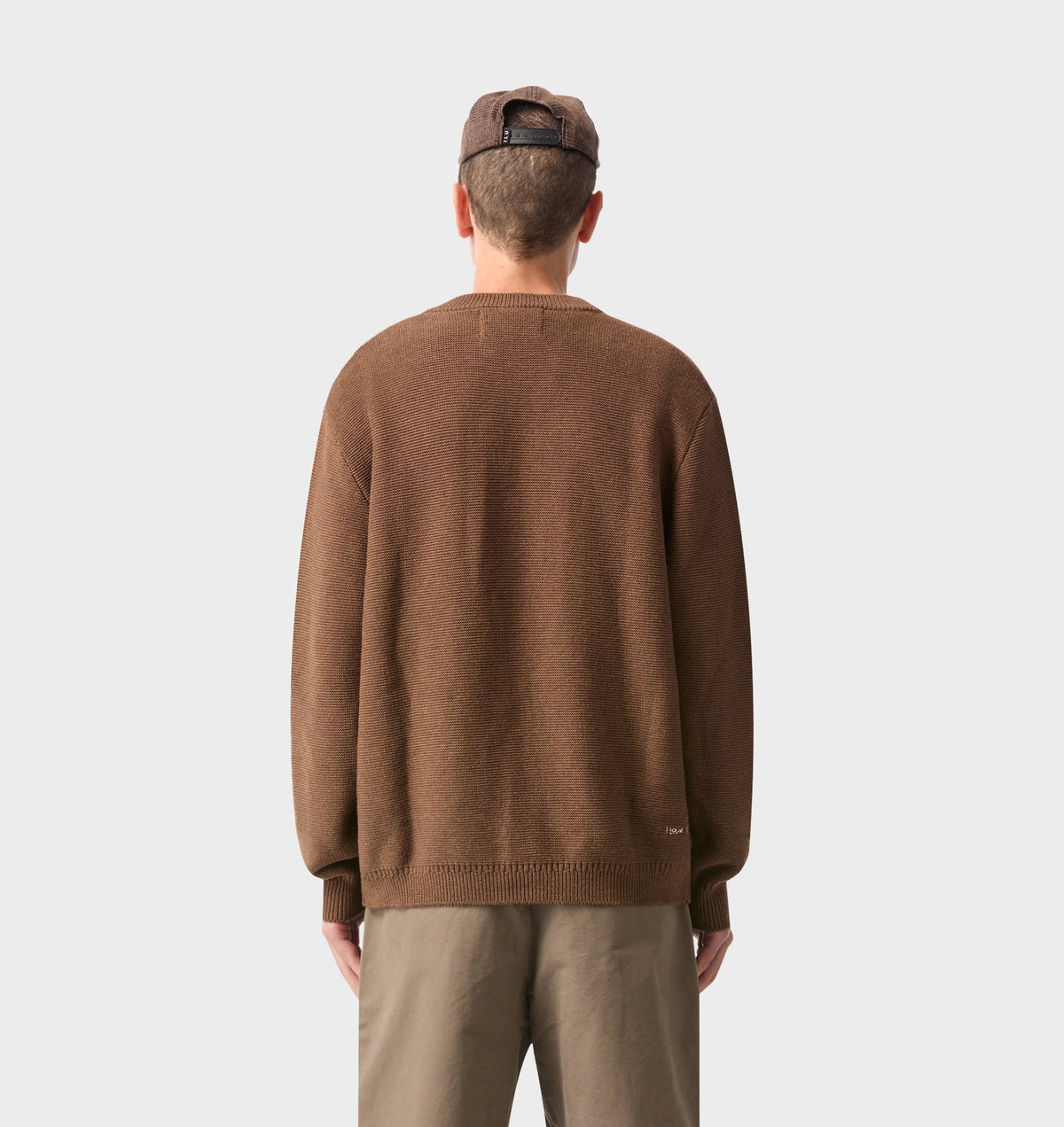 Nelson Cotton Cardigan - Nutmeg