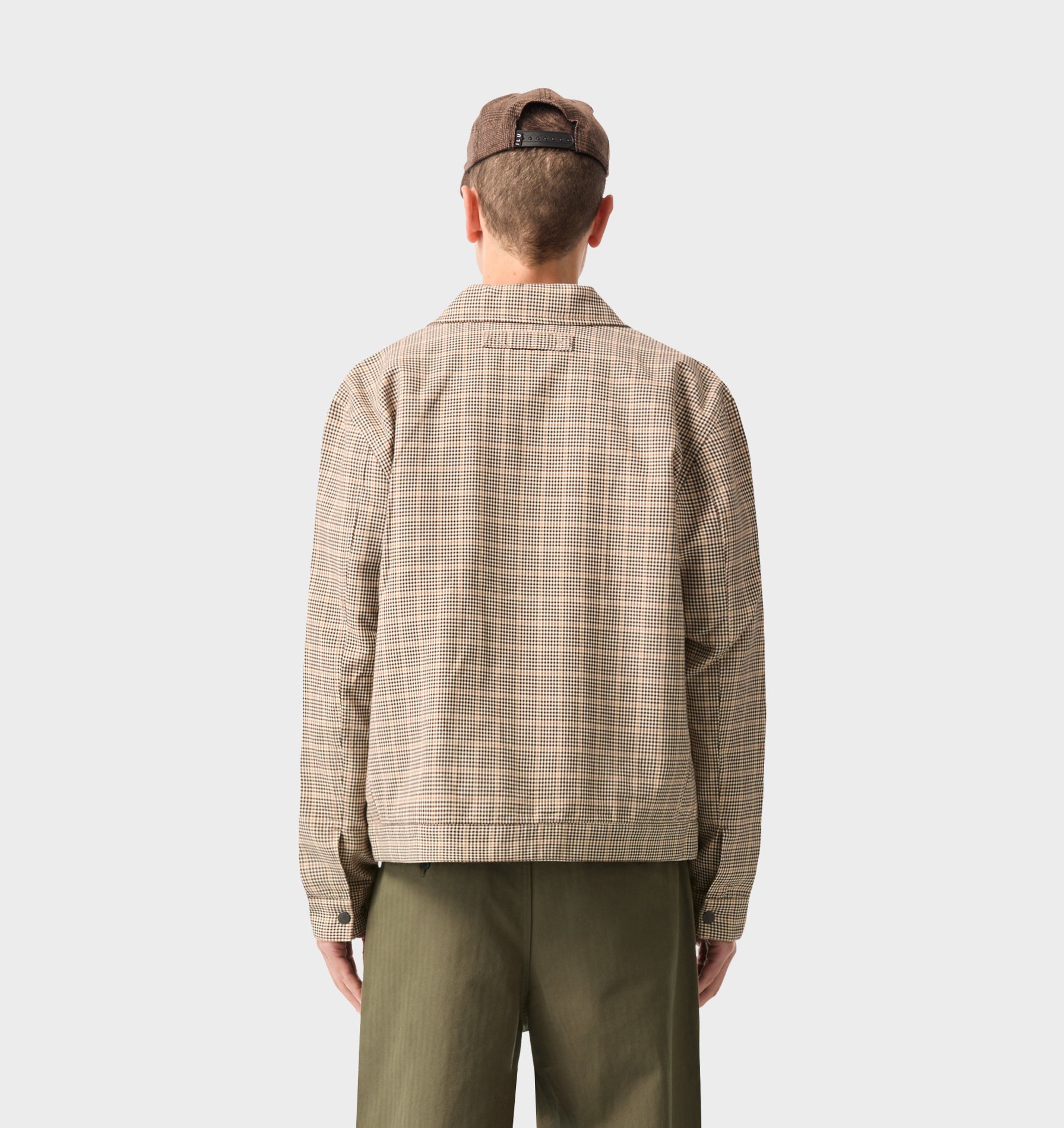 Poker Jacket - Brown Check