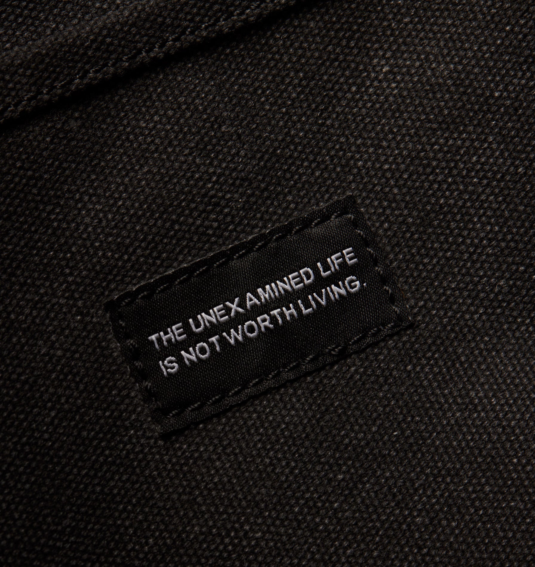 Washed Tote Bag - Washed Black