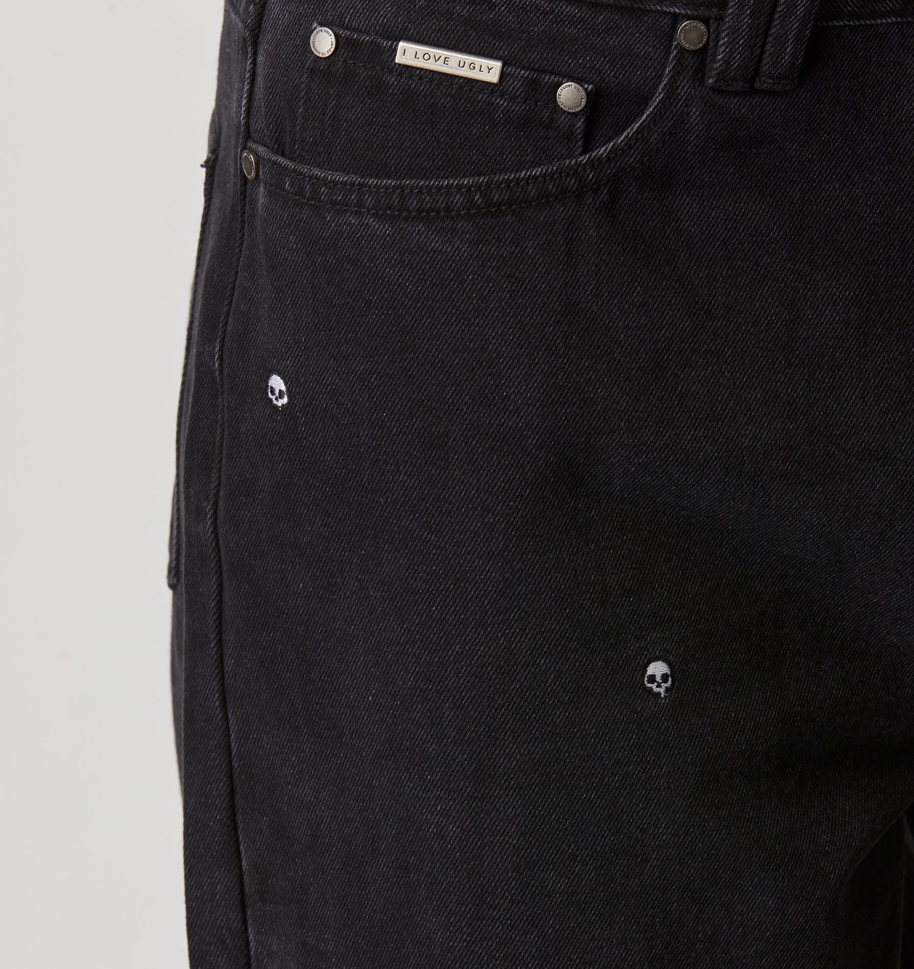 Braincase Edgar Denim - Washed Black