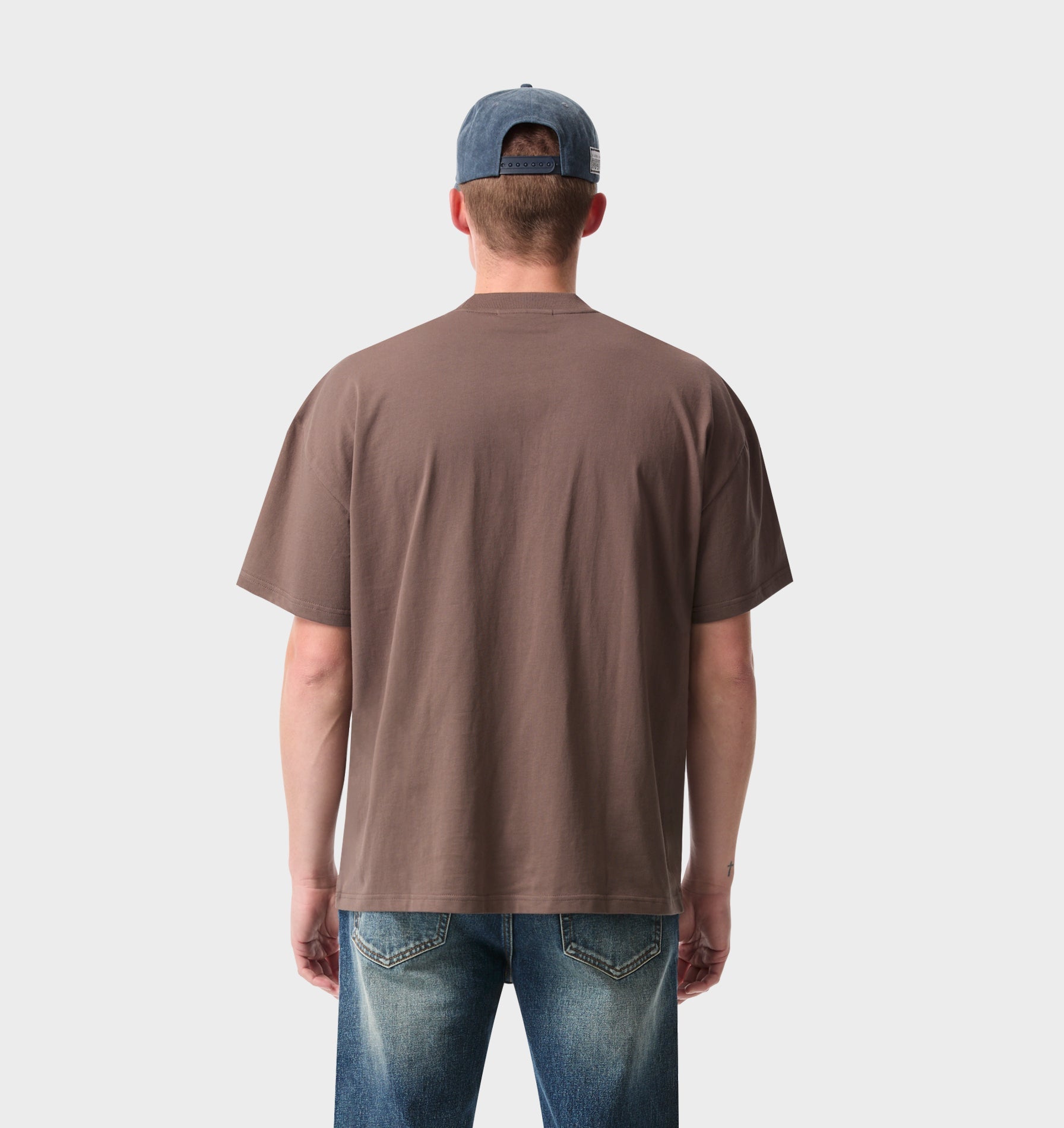 Box Tee 2.0 - Dusky Brown