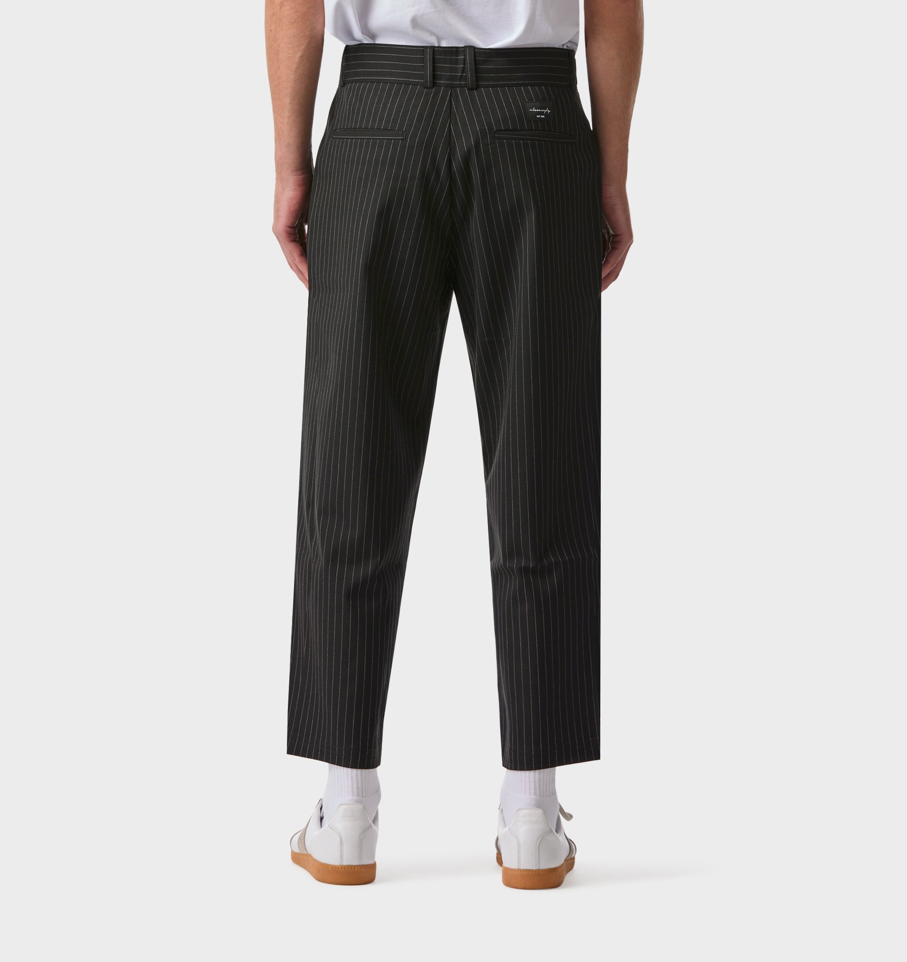 Kobe Dress Pant - Black Pinstripe