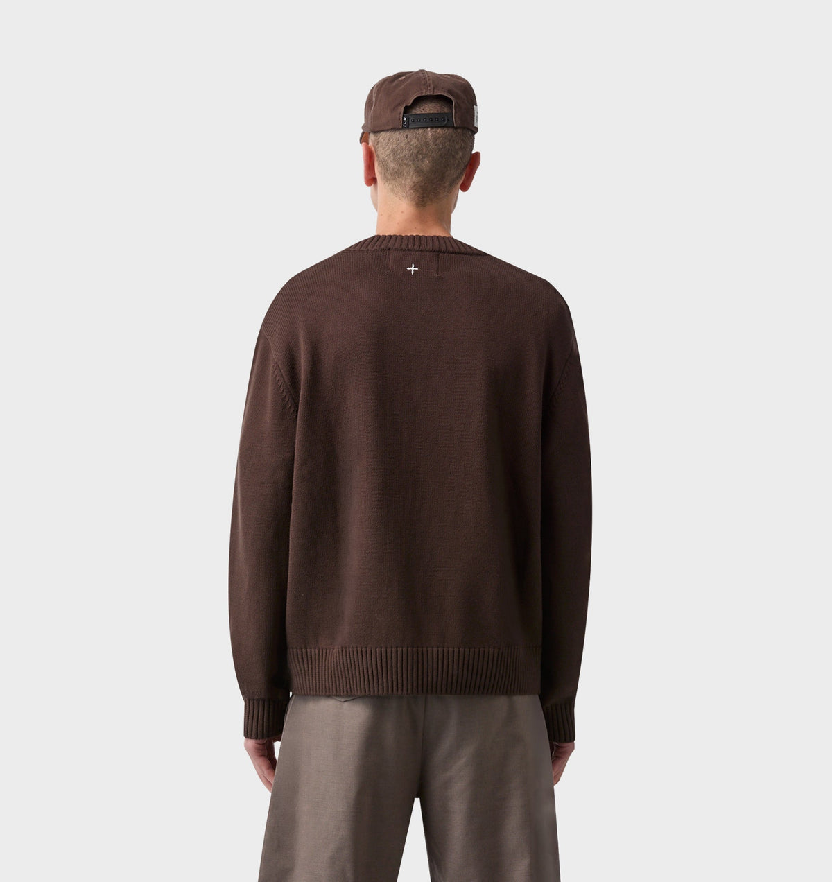 V Neck Sweater - Espresso
