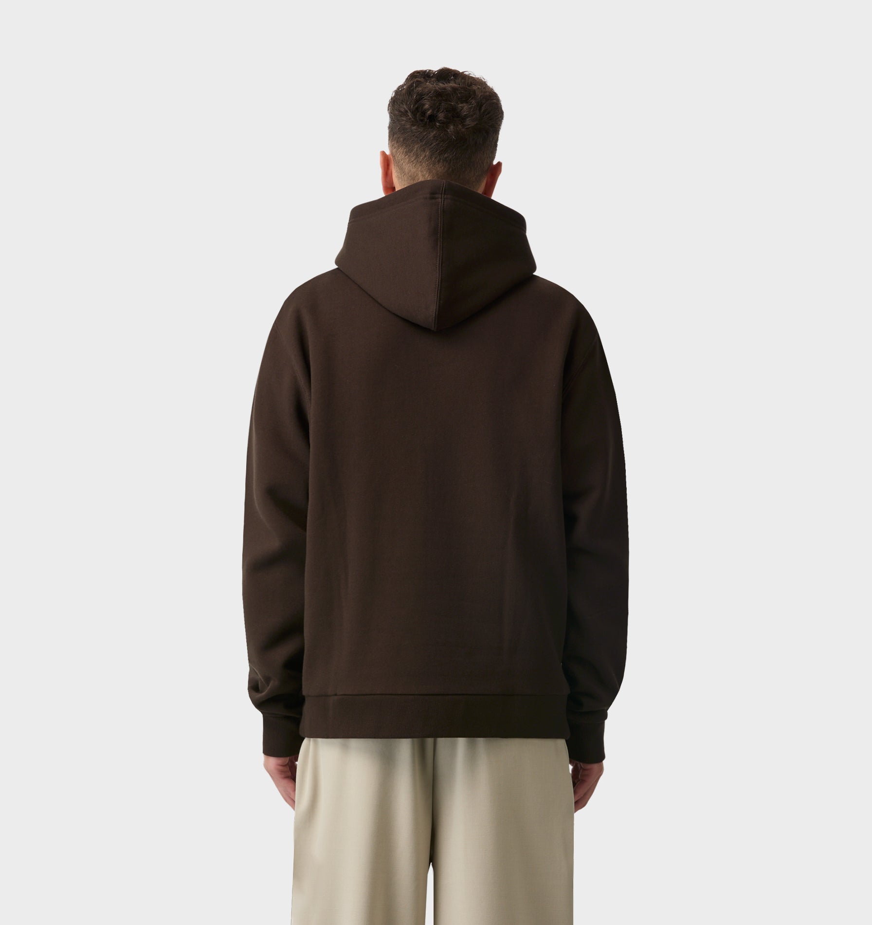 Uniform Logo Hood - Coffee Bean