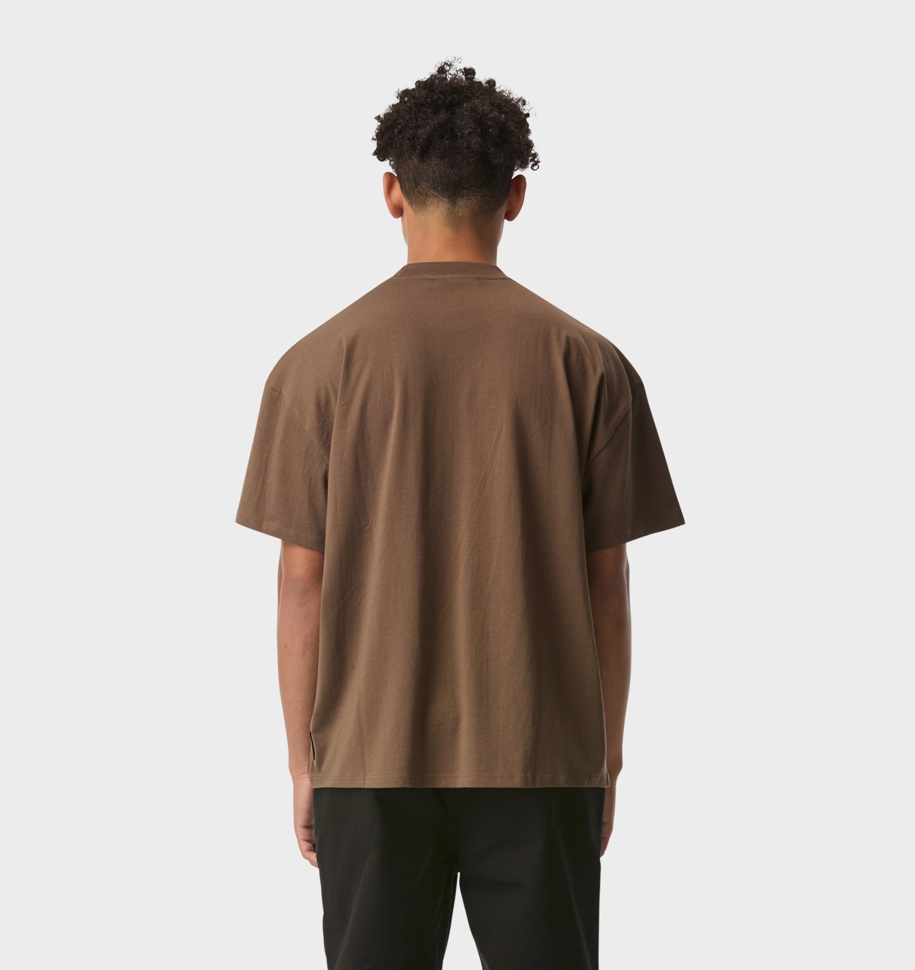 Box Tee 2.0 - Fossil Brown
