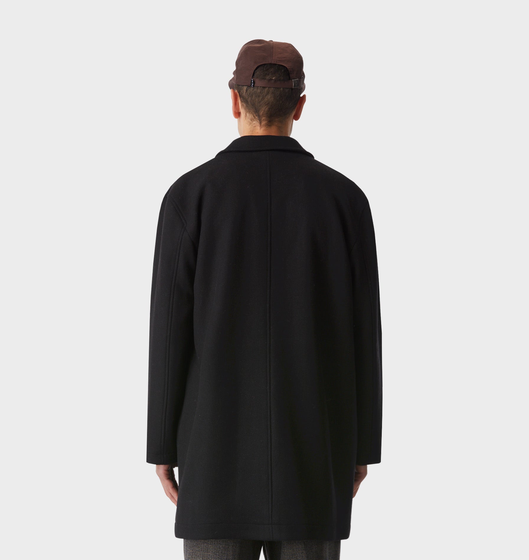 Carson Wool Coat - Black