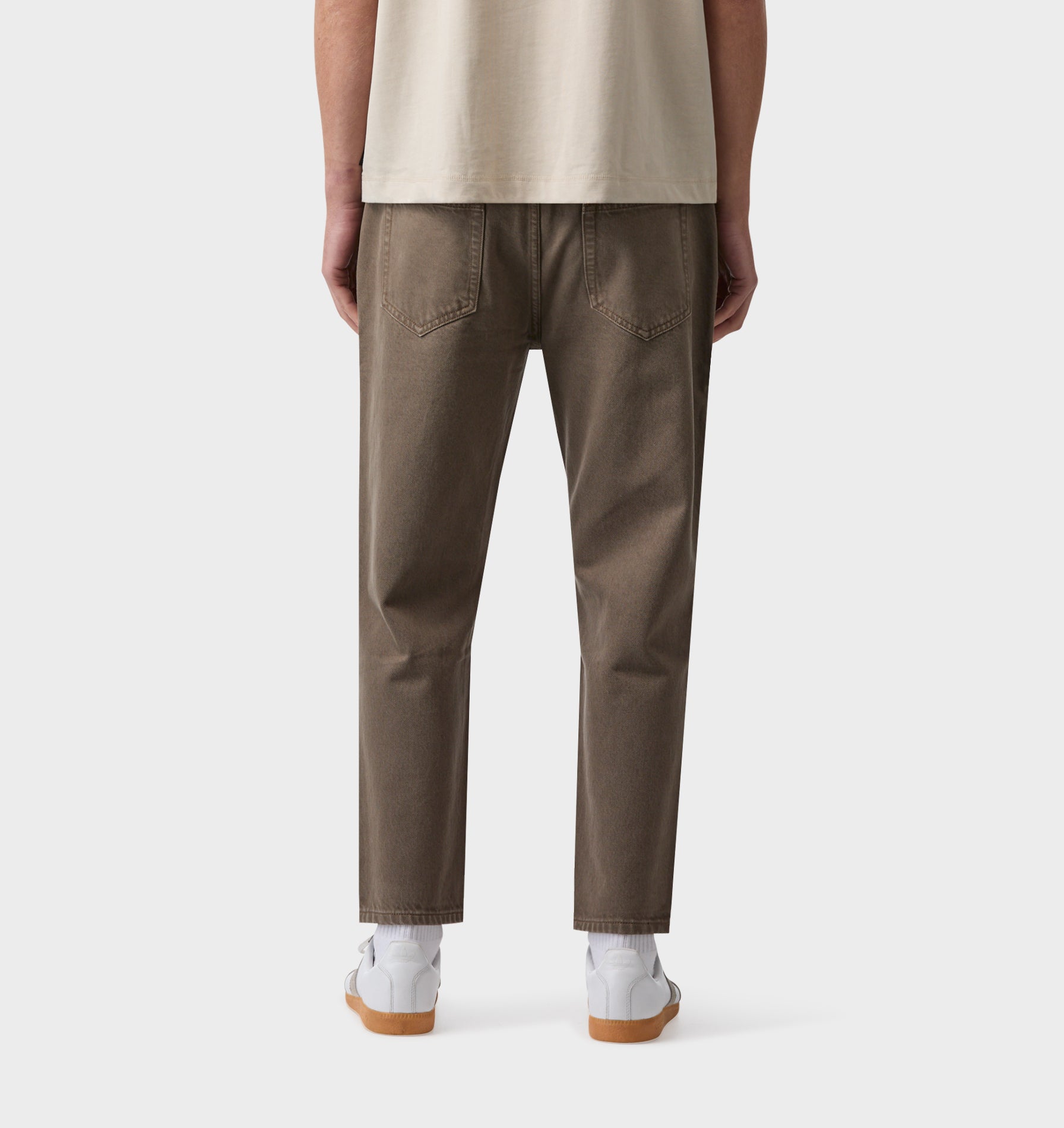Cropped 90s Denim - Mocha