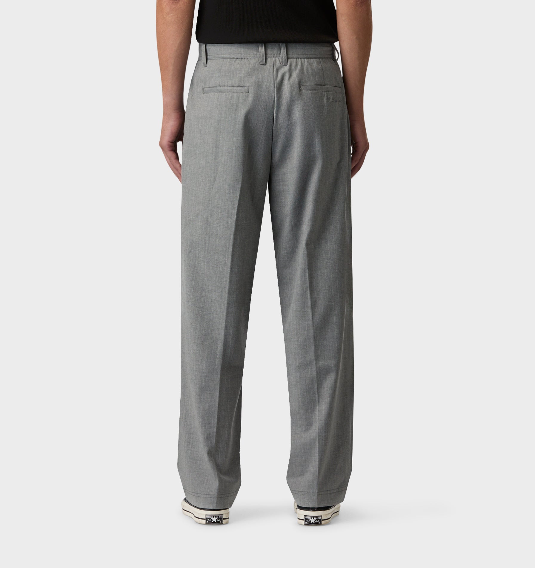 Winston Pant - Grey Pinstripe