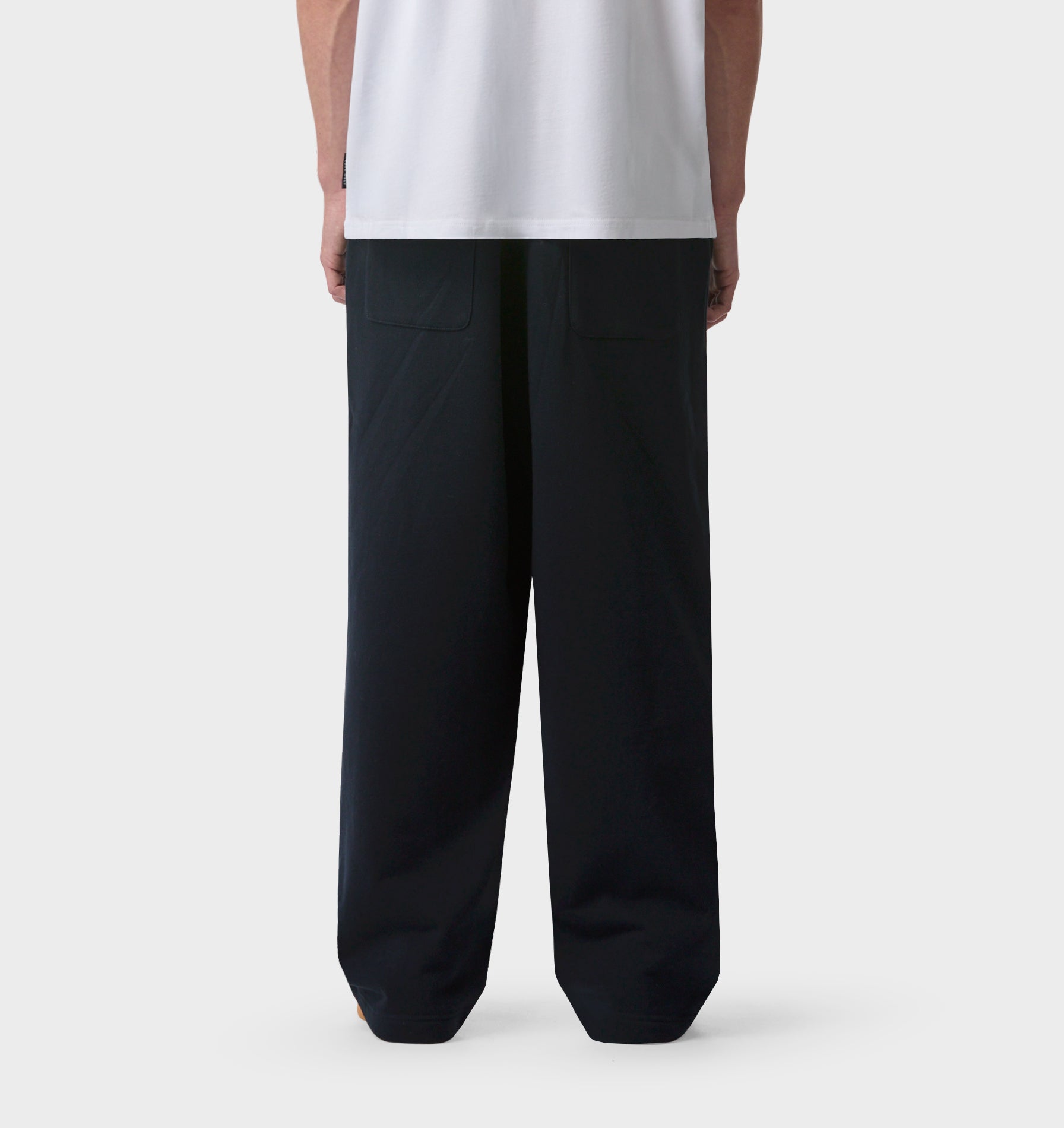 Wide Leg Track Pant - Midnight Navy