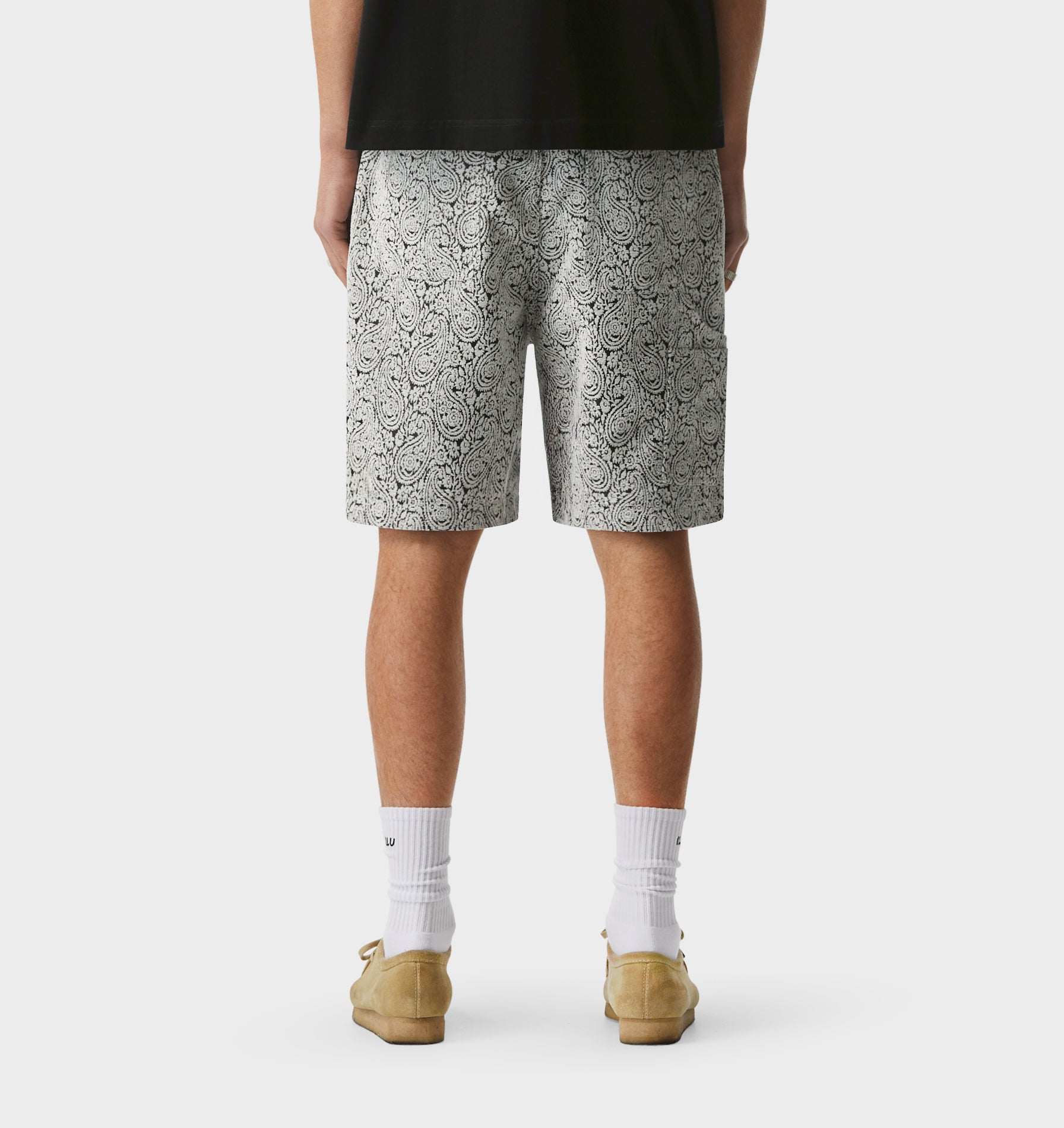 Clean Carpenter Short - Paisley
