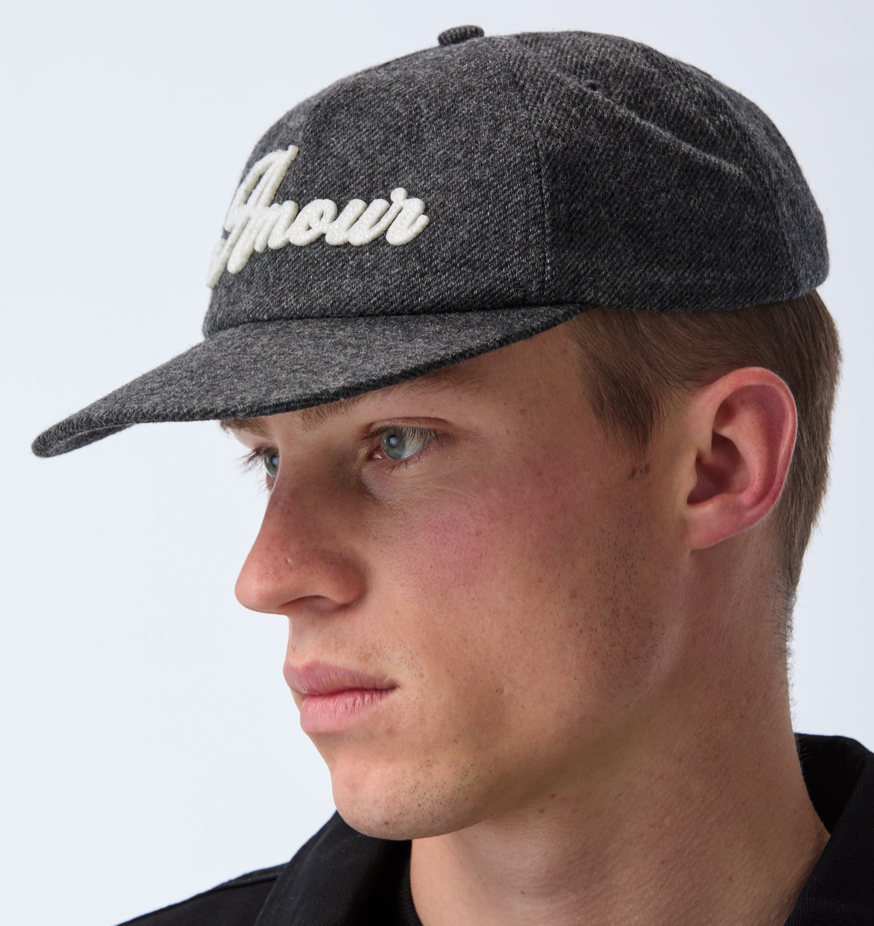 Amour Ryder Cap - Charcoal Wool