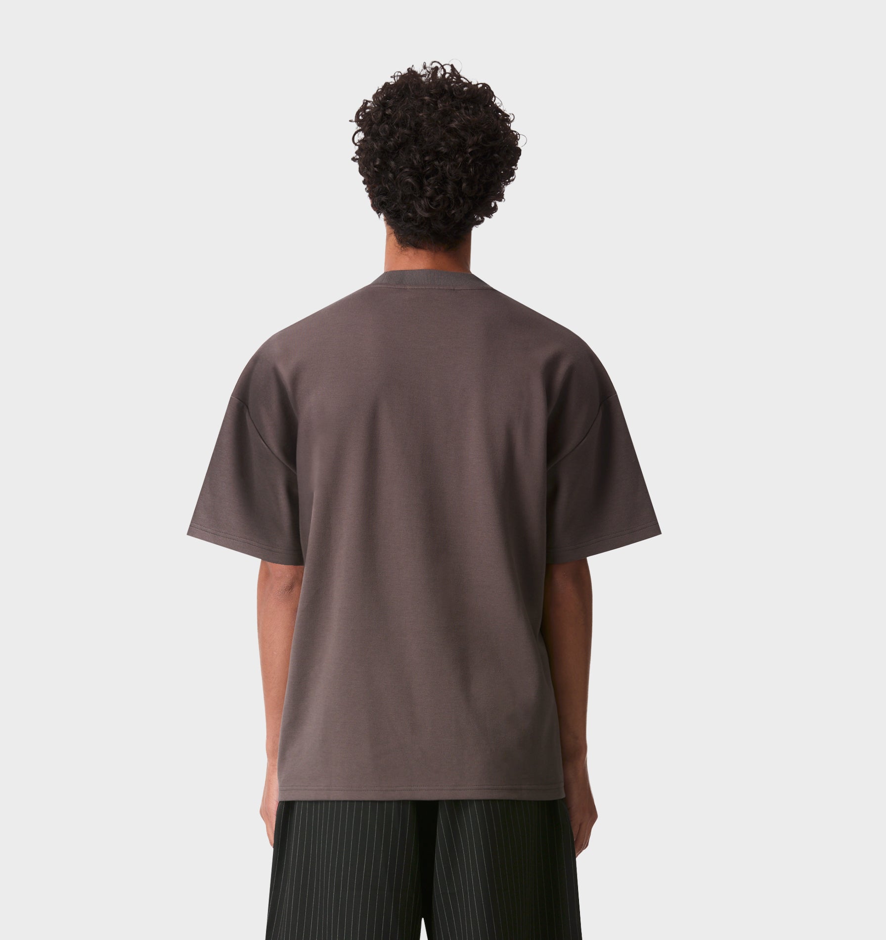 Pique Heavy Box Tee 2.0 - Cobblestone