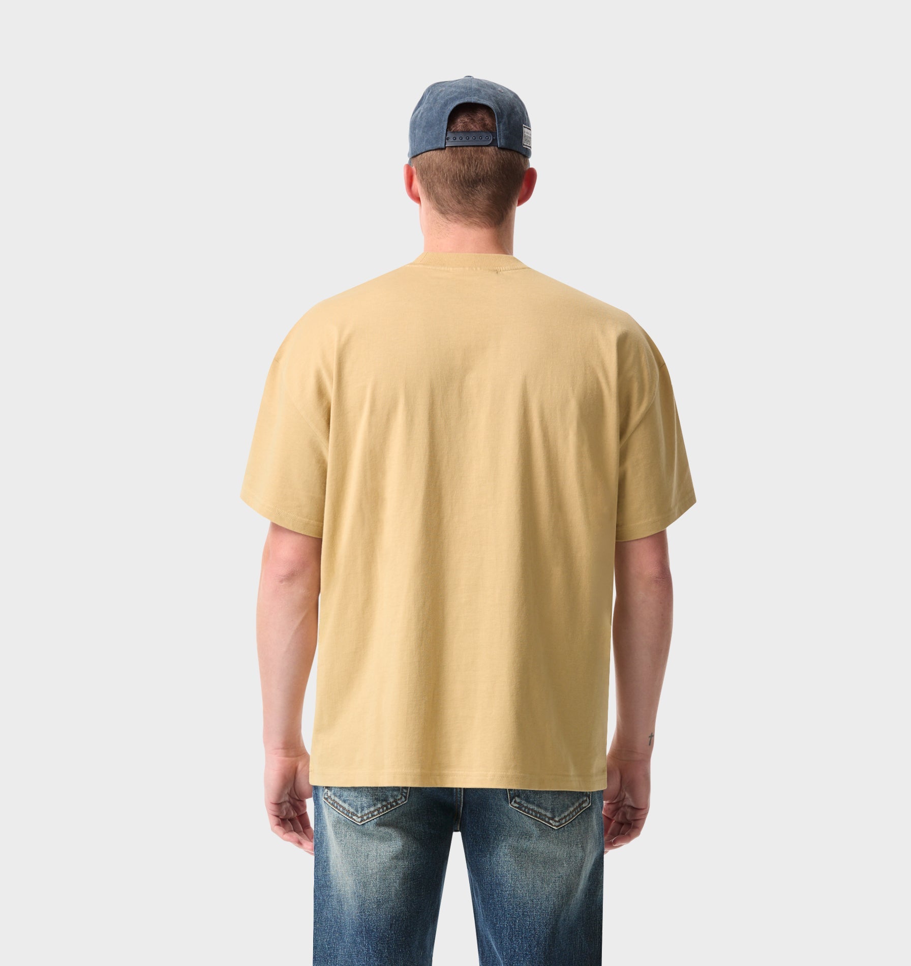 Box Tee 2.0 - Smokey Mustard