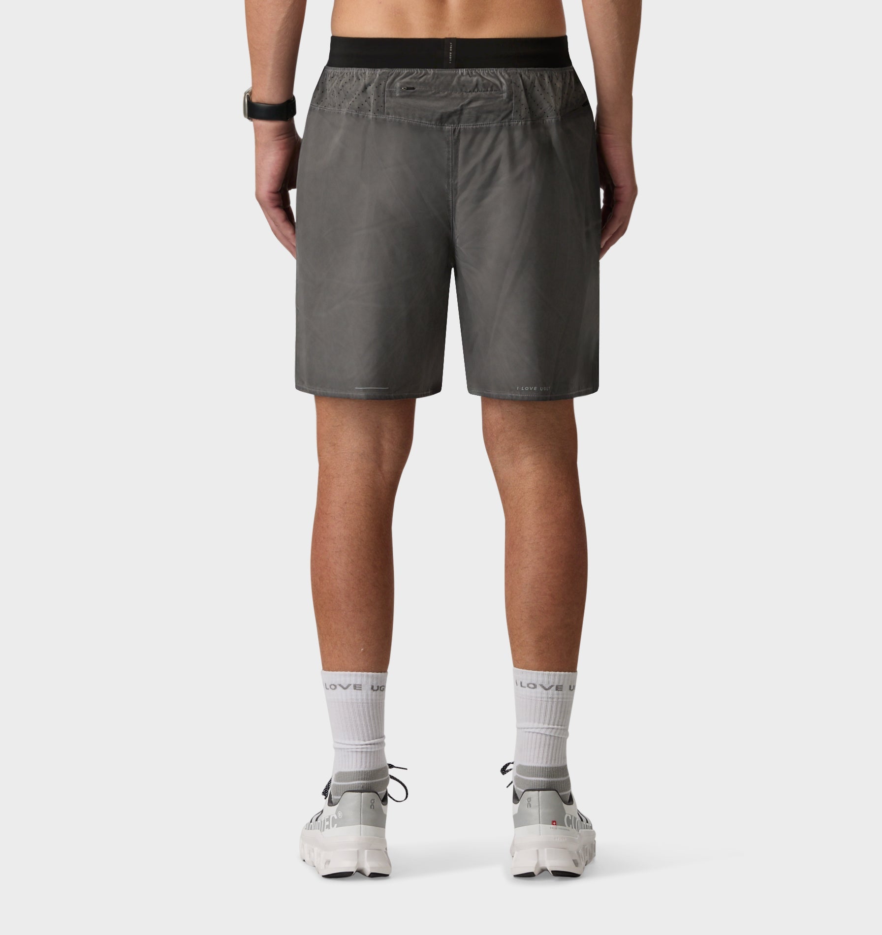 Active 7 Inch Short - Washed Black