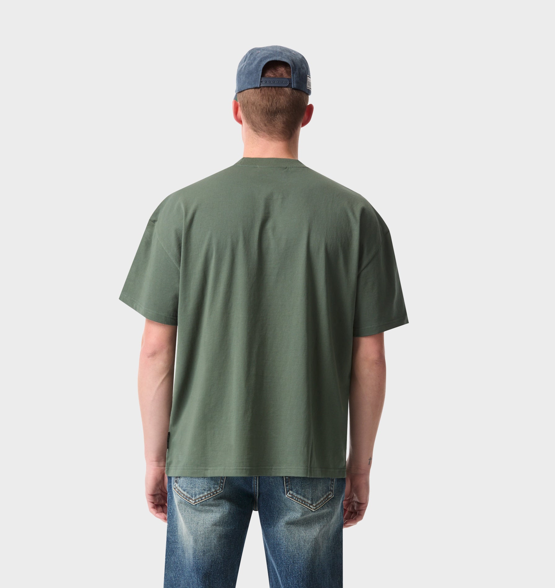 Box Tee 2.0 - Smokey Green