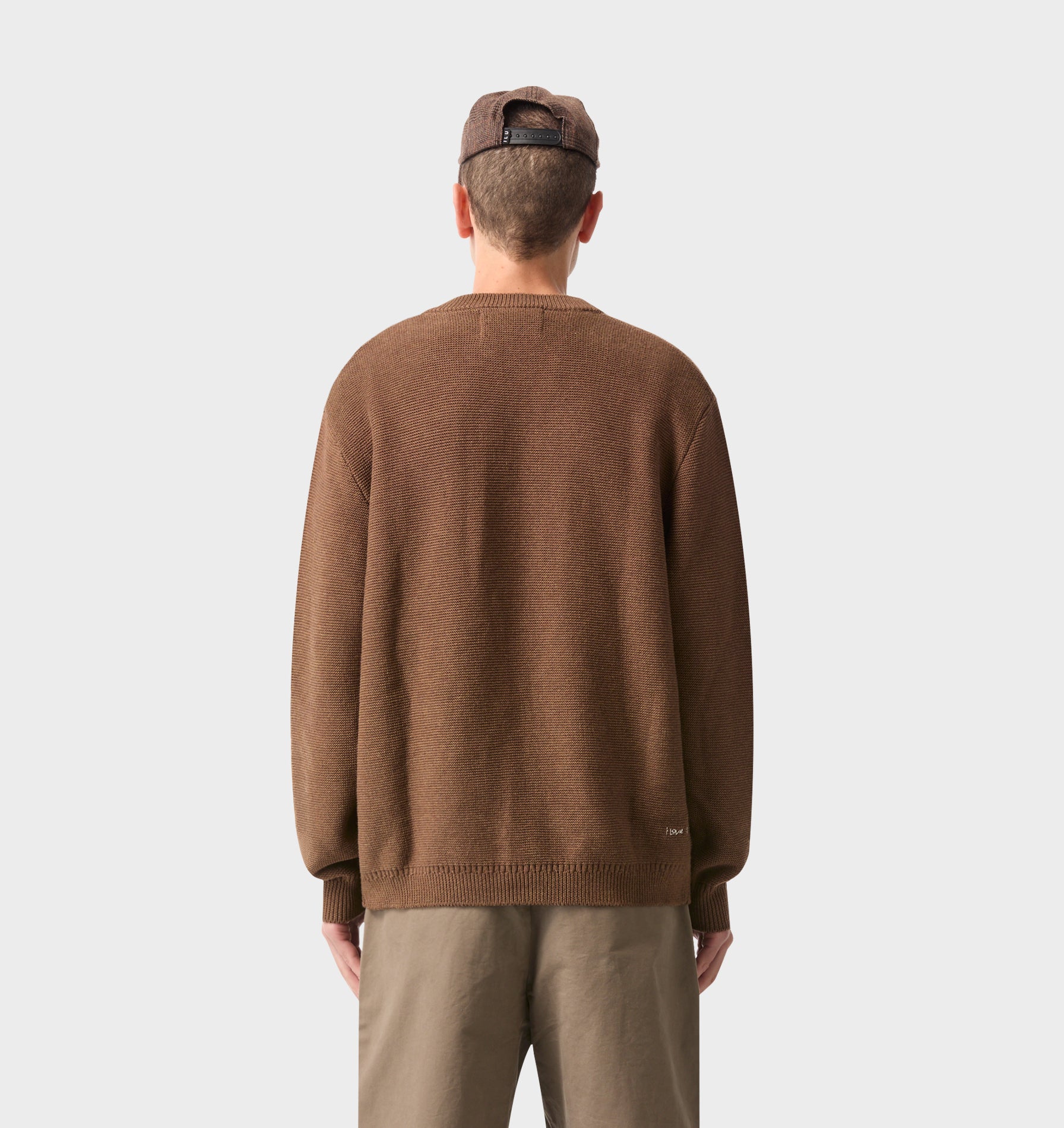 Nelson Cotton Cardigan - Nutmeg
