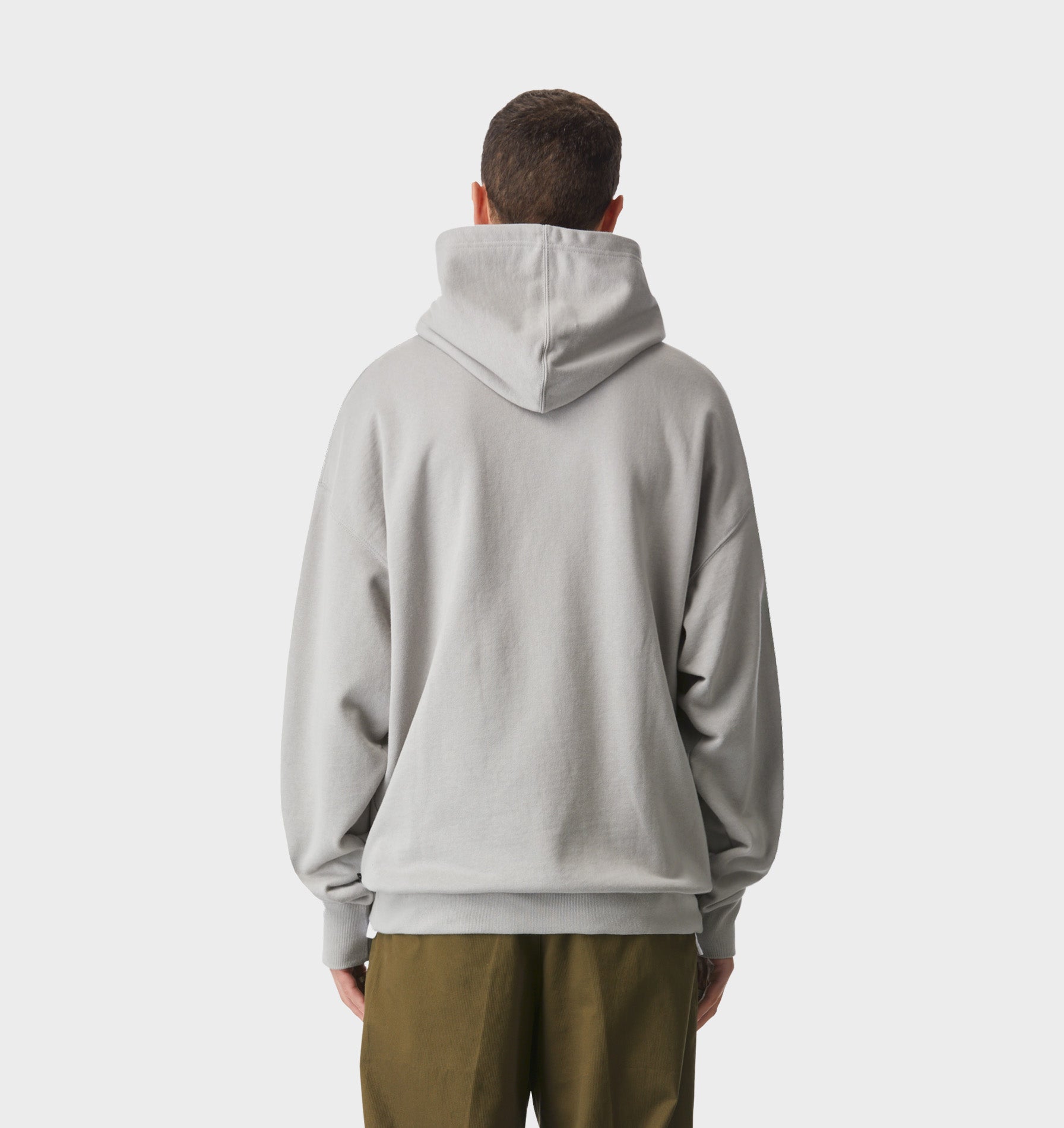 Floral Box Hood - Light Grey