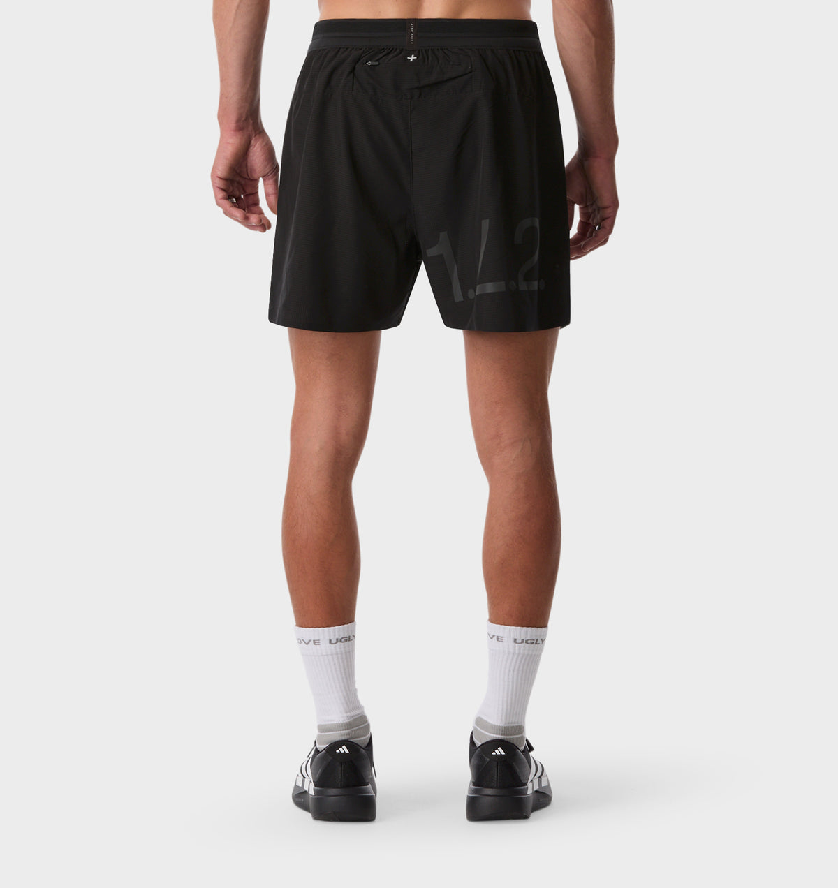 Active 4.5 Inch Run Short - Black