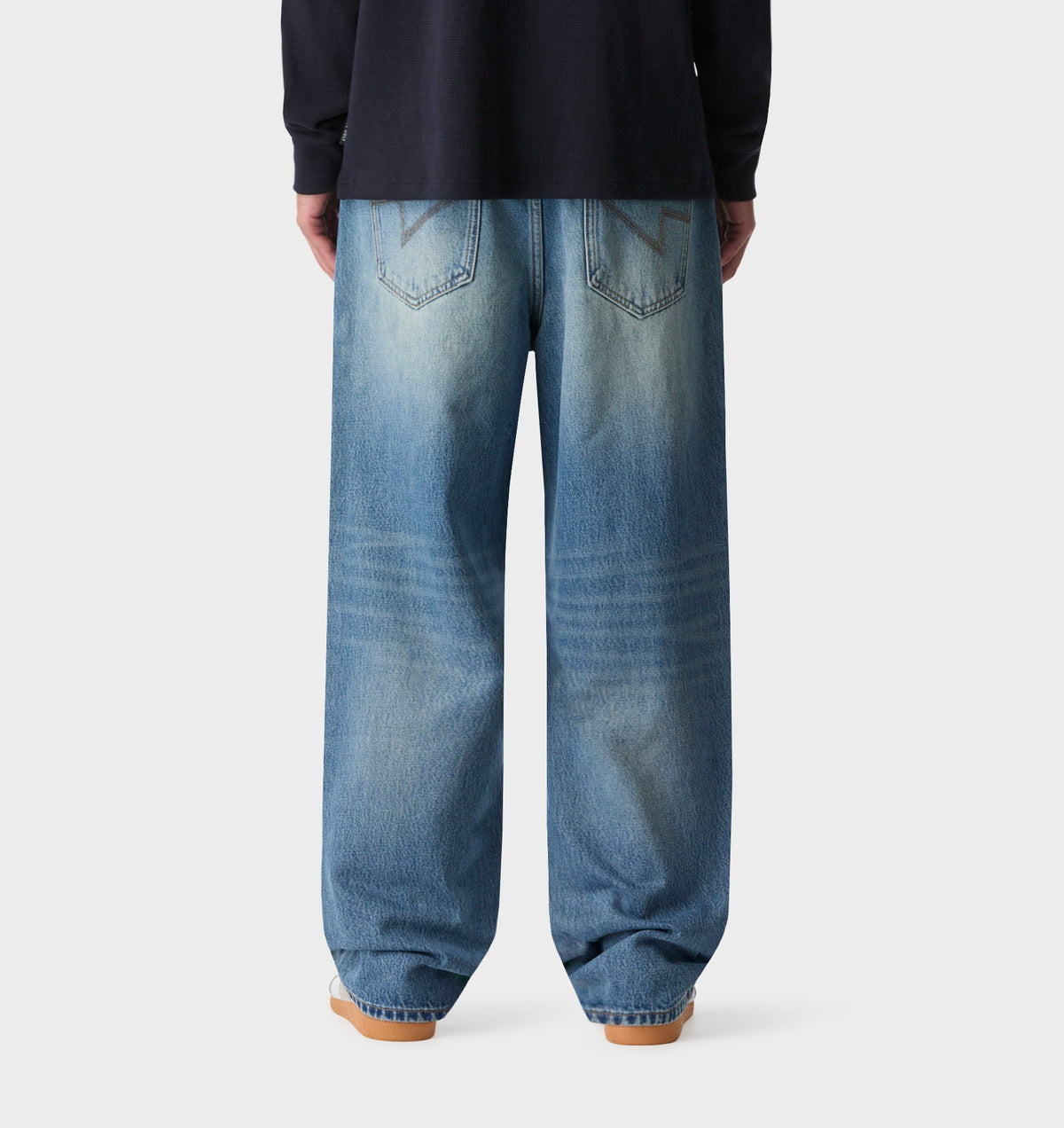 Edgar Wide Denim - Vintage Blue