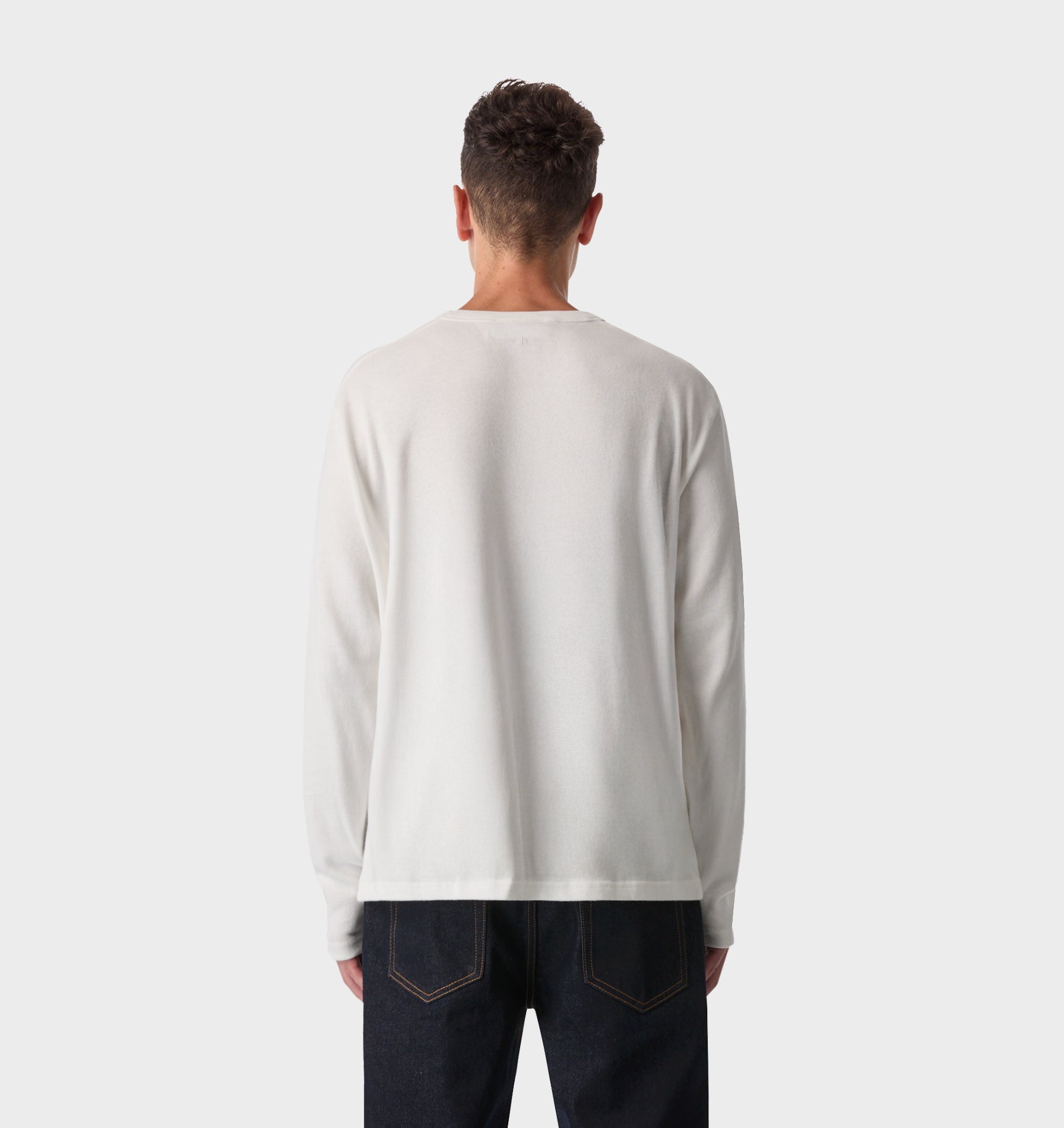 Heavy LS Tee - Vintage White