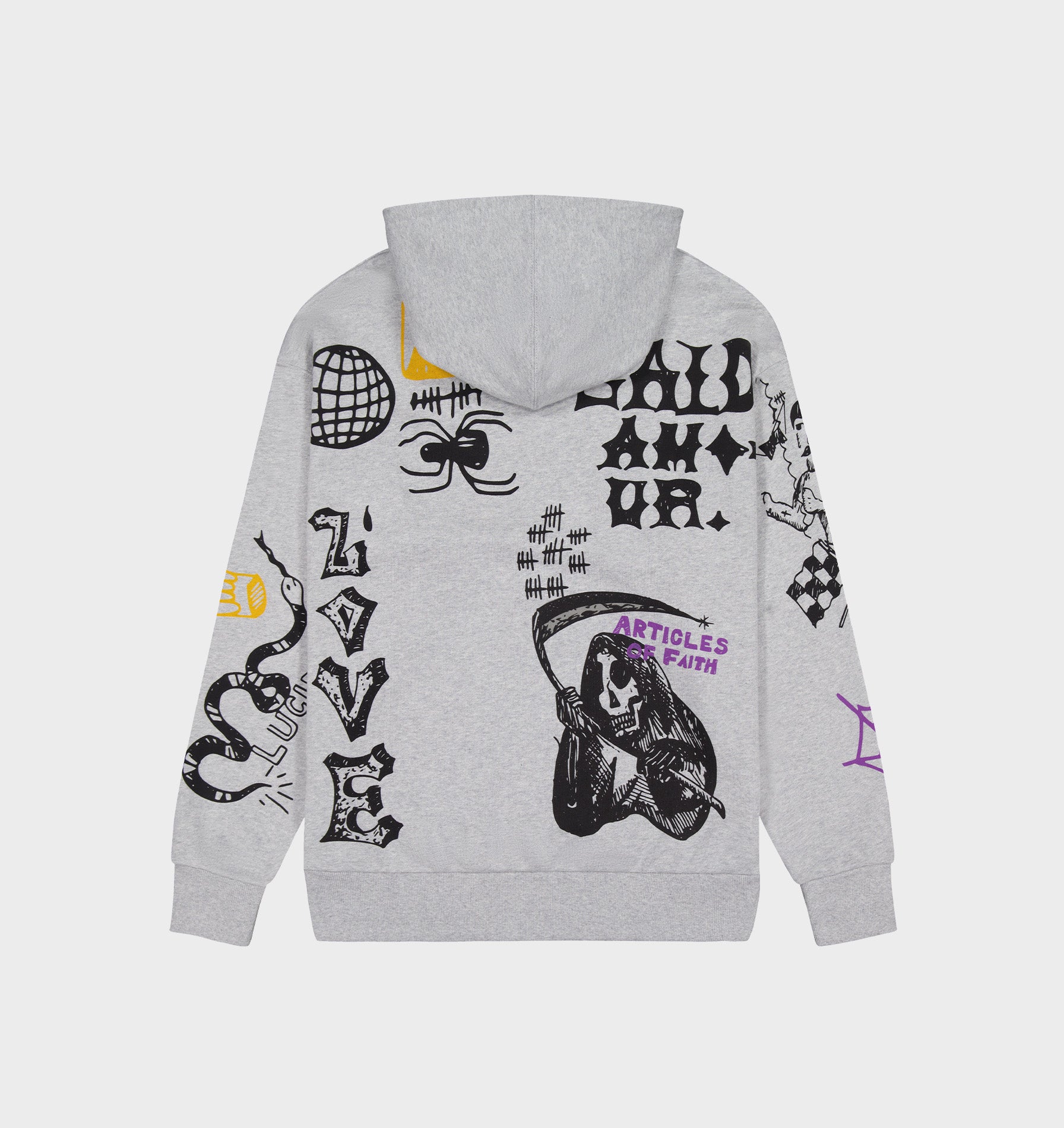 Articles Of Faith Box Hood - Vintage Grey
