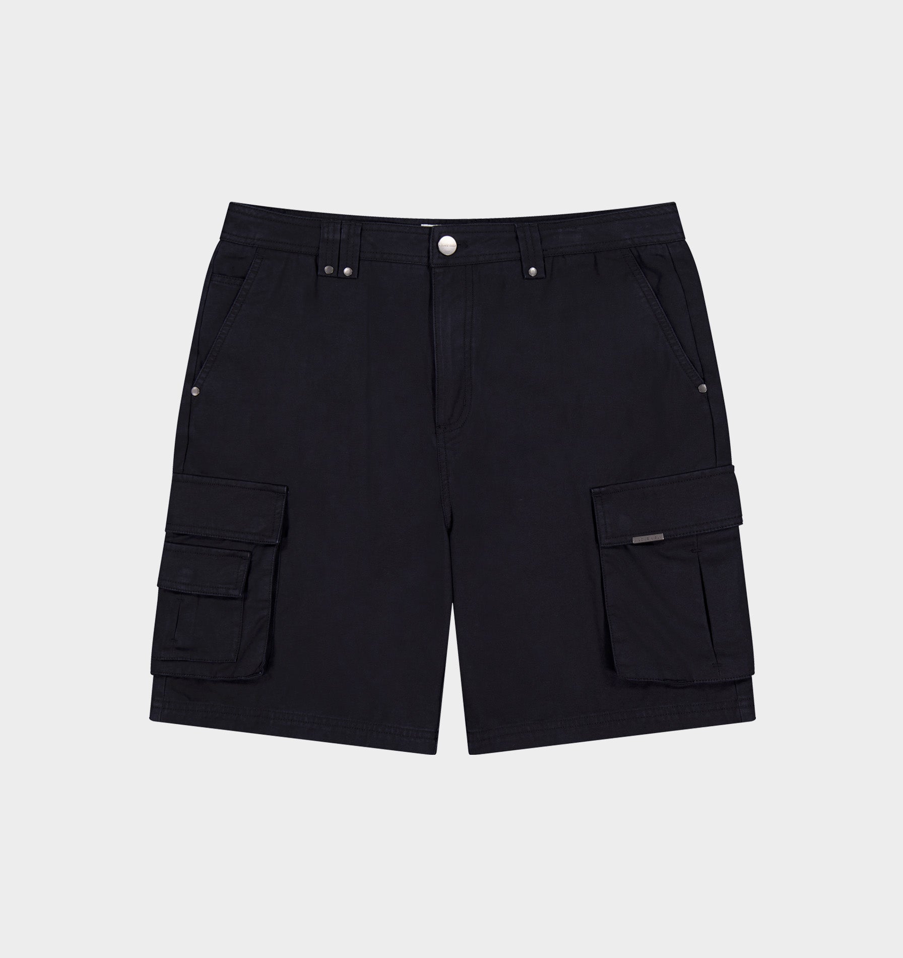 Ezra Cargo Short - Washed Black