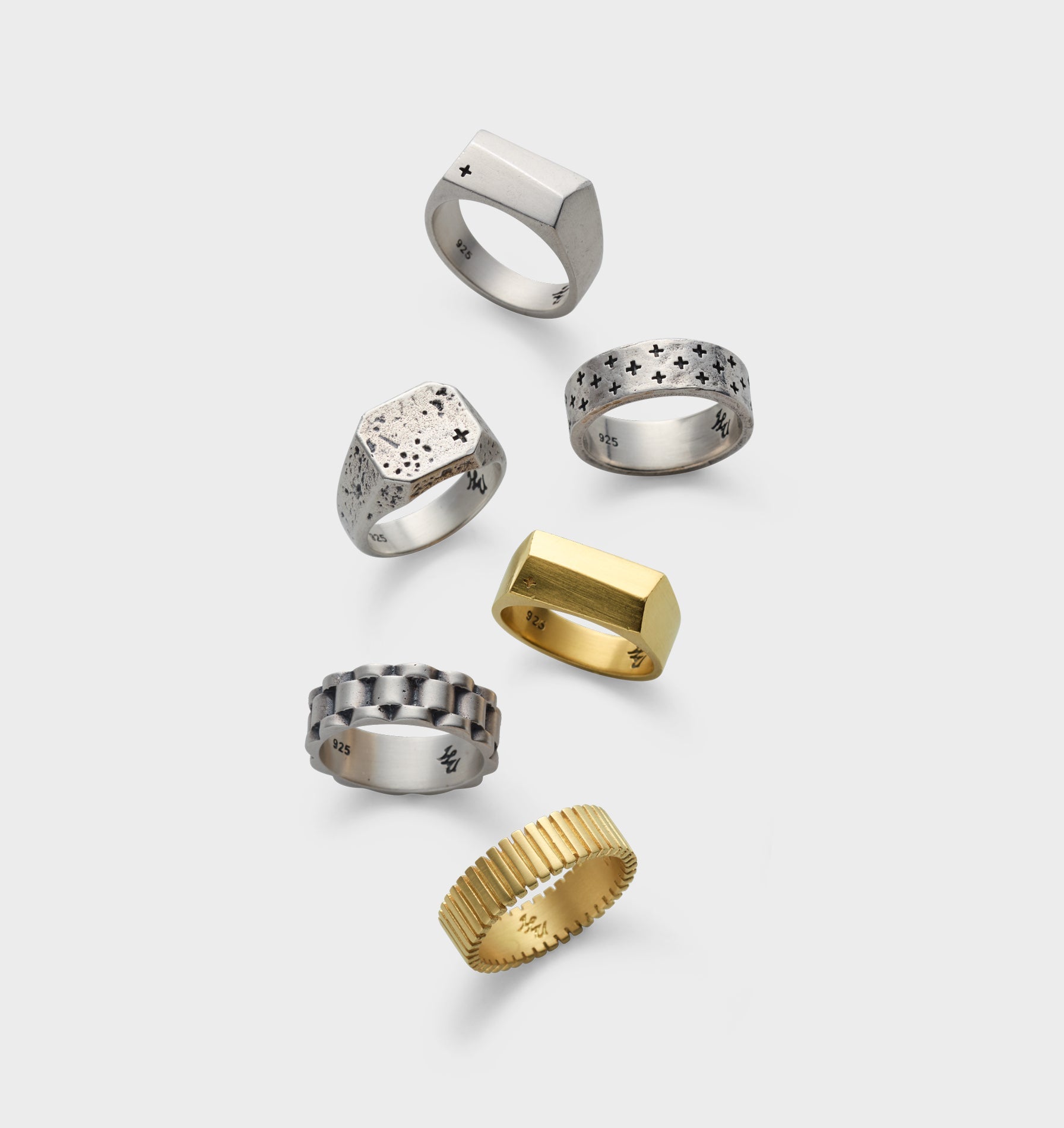 Ribbed Band Ring - 18K Gold Hamilton