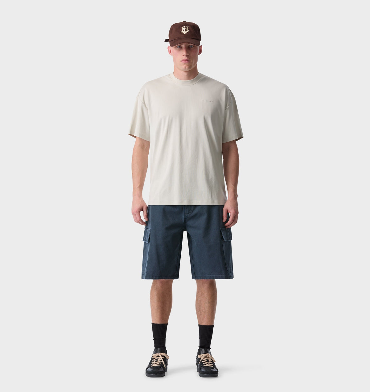 Canvas Cargo Short - Indigo