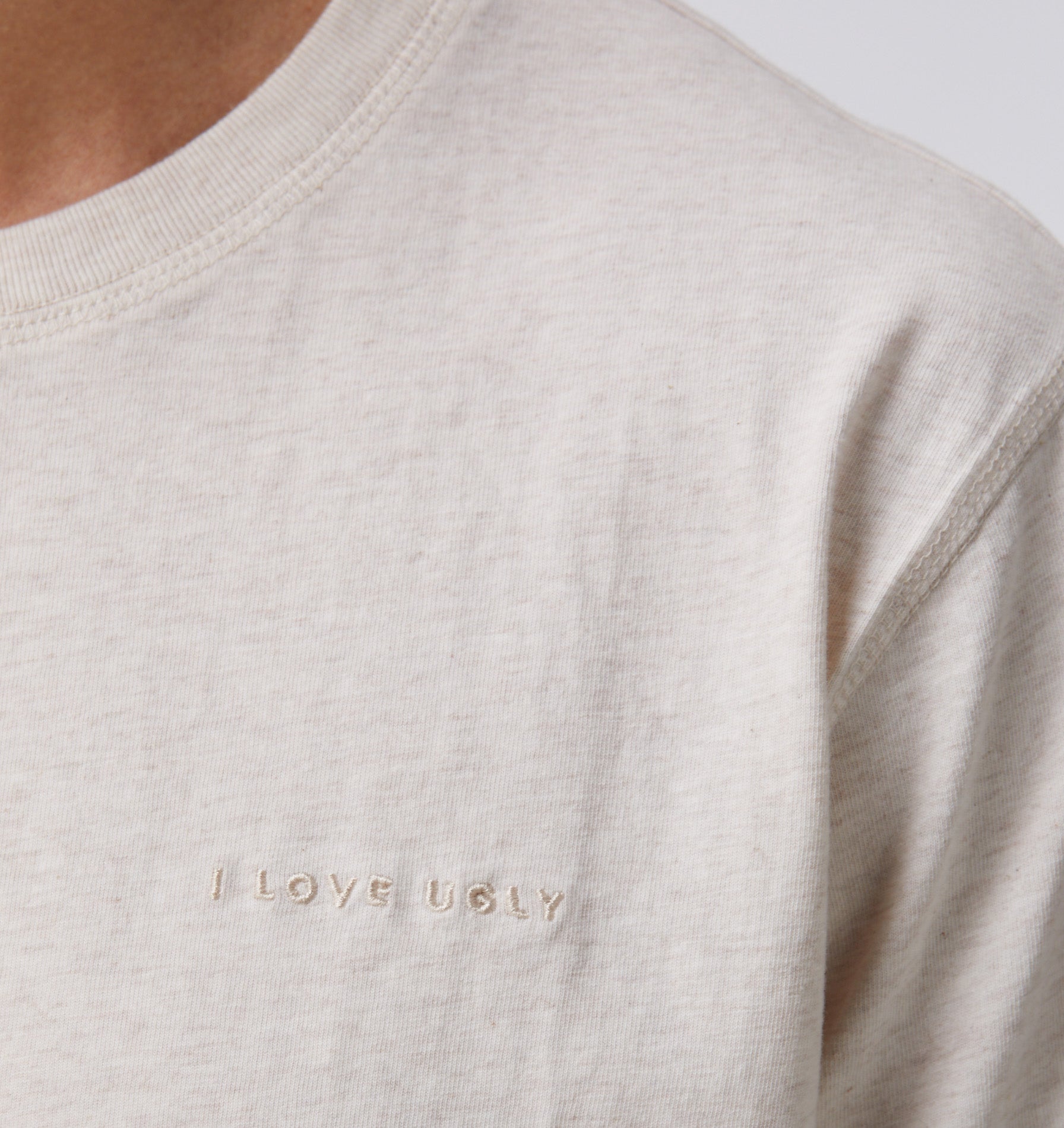 Jeremy Slim Tee - Oatmeal