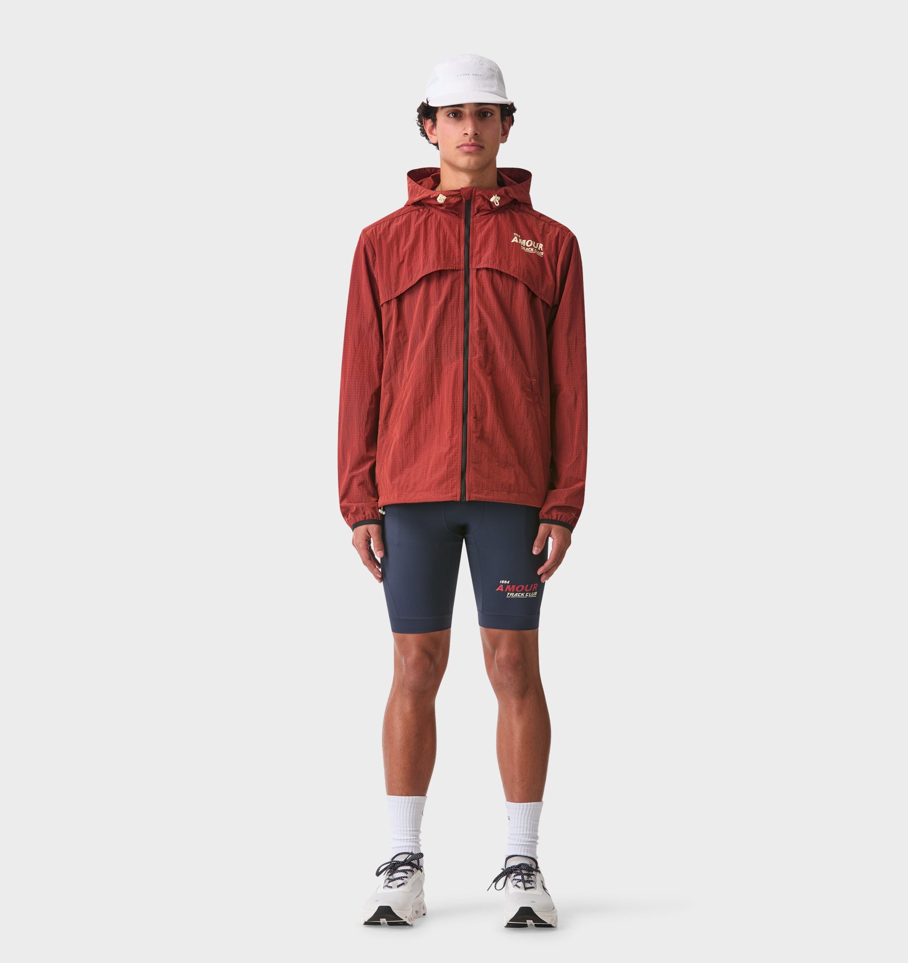 Track Club Windbreaker - Brick
