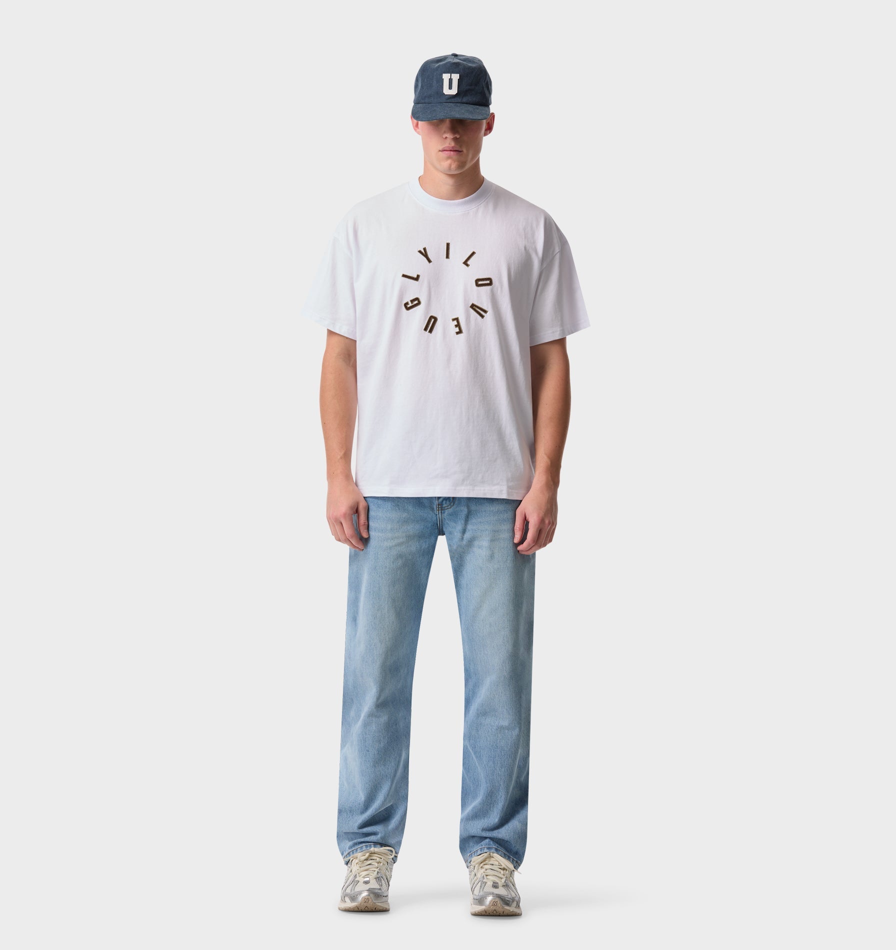 Tobi Straight Denim - Faded Blue