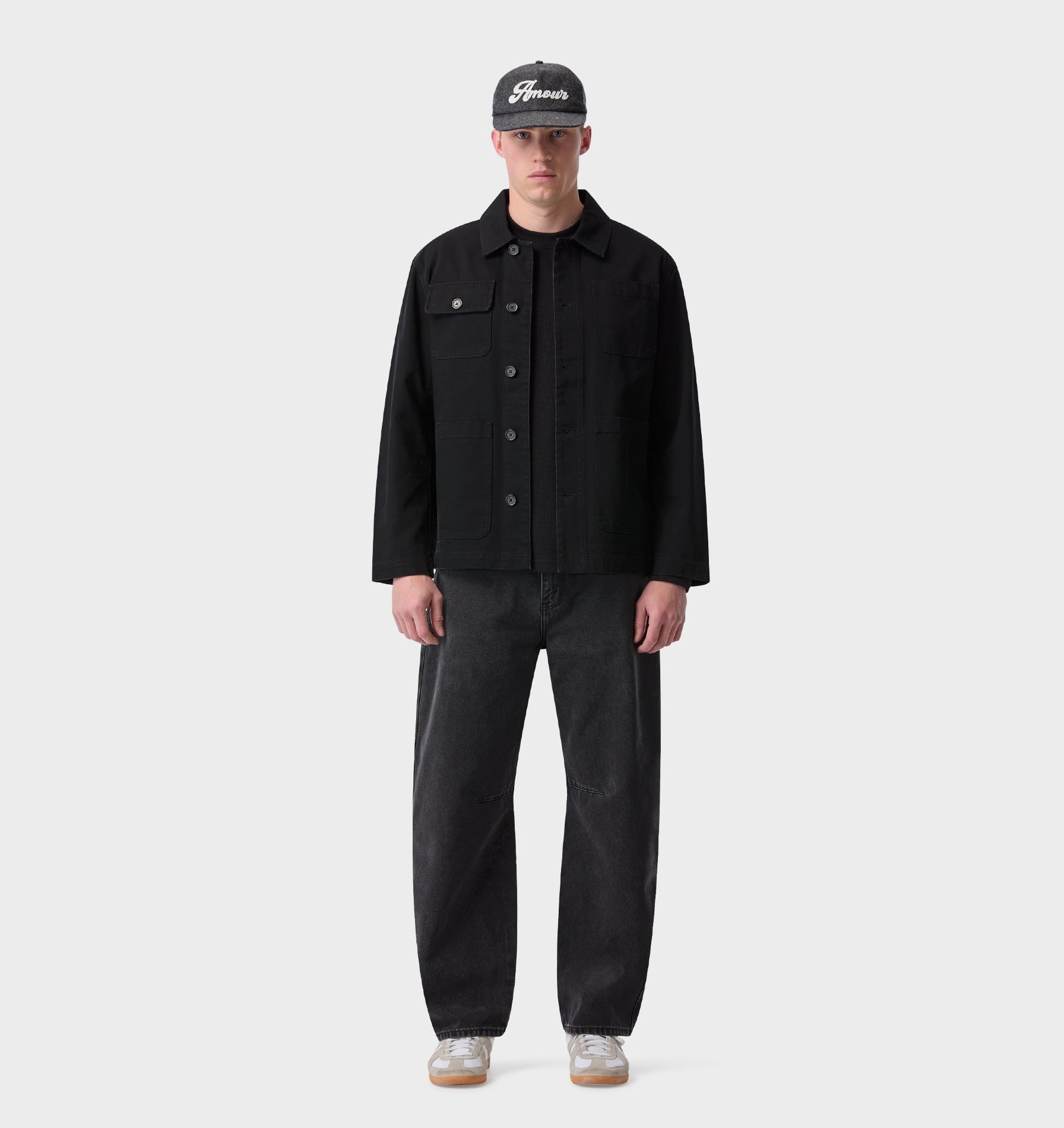 Chore Jacket - Faded Black
