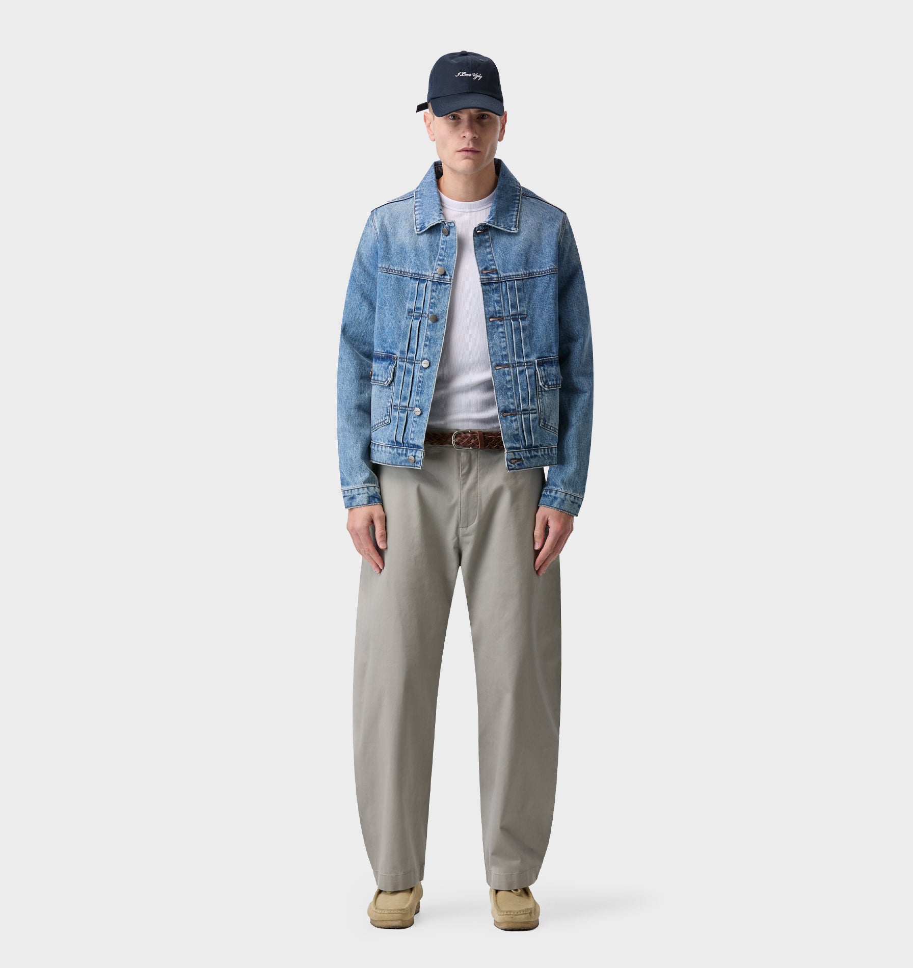 Field Denim Jacket - Washed Vintage Blue