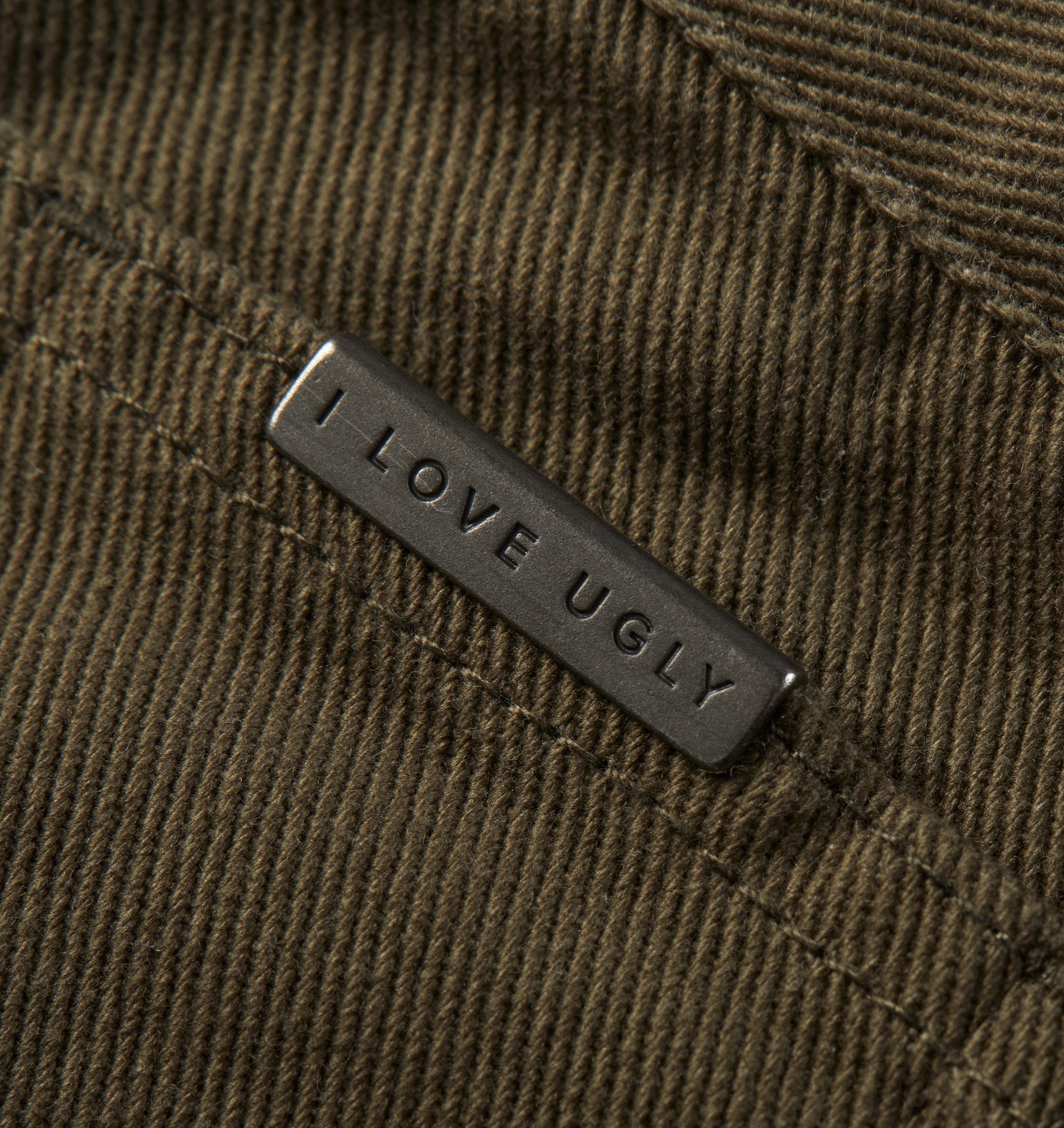 Cropped 90s Denim - Olive