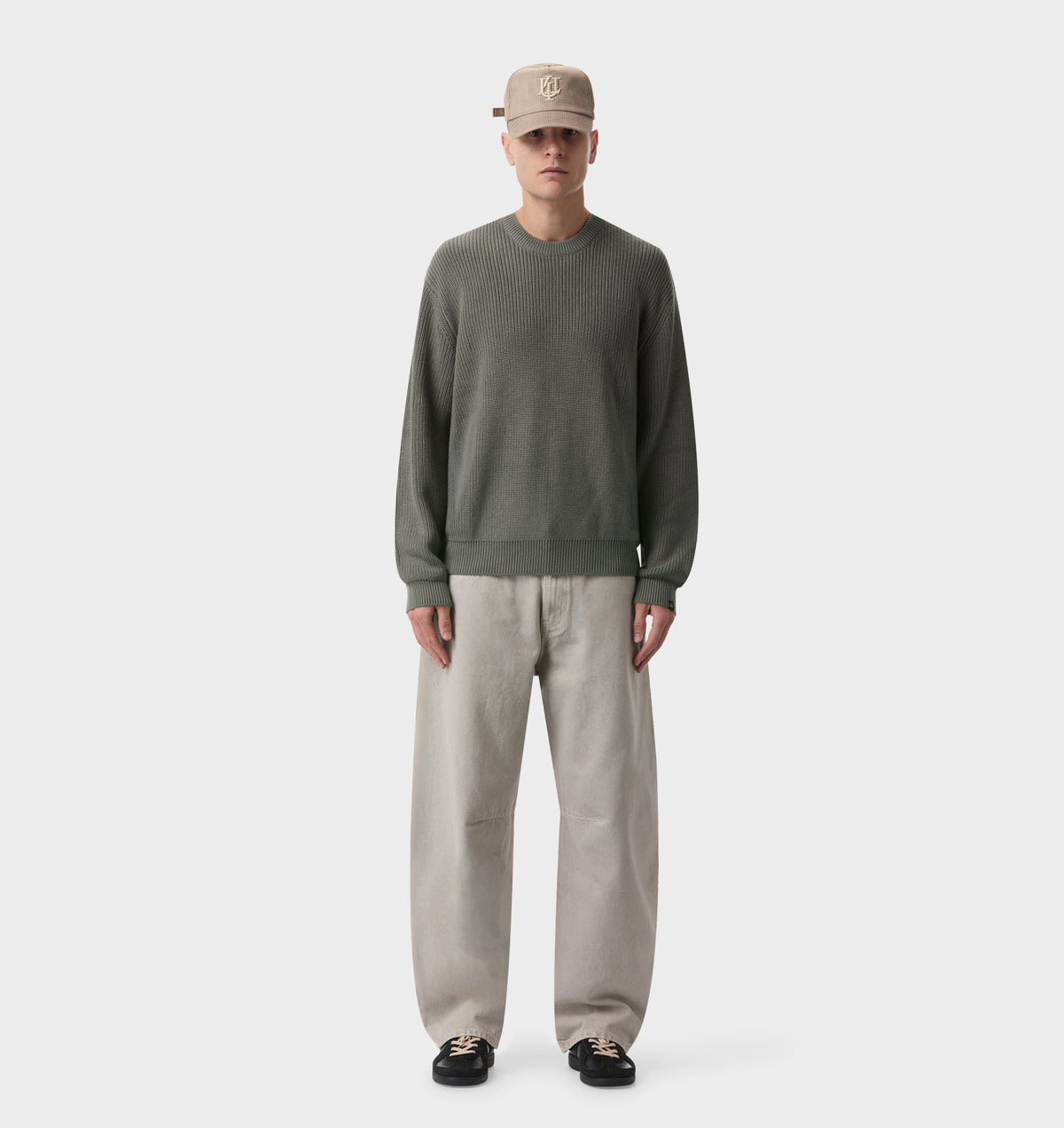 Barrel Leg Denim - Parchment