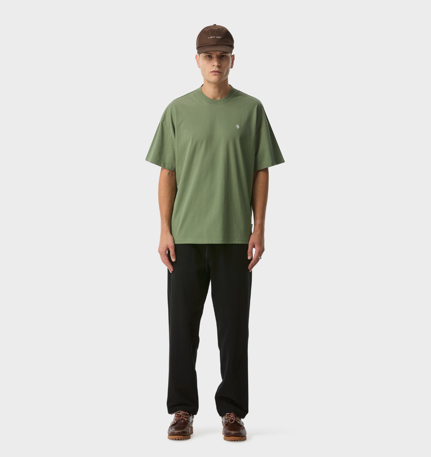 Initial Box Tee 2.0 - Sage