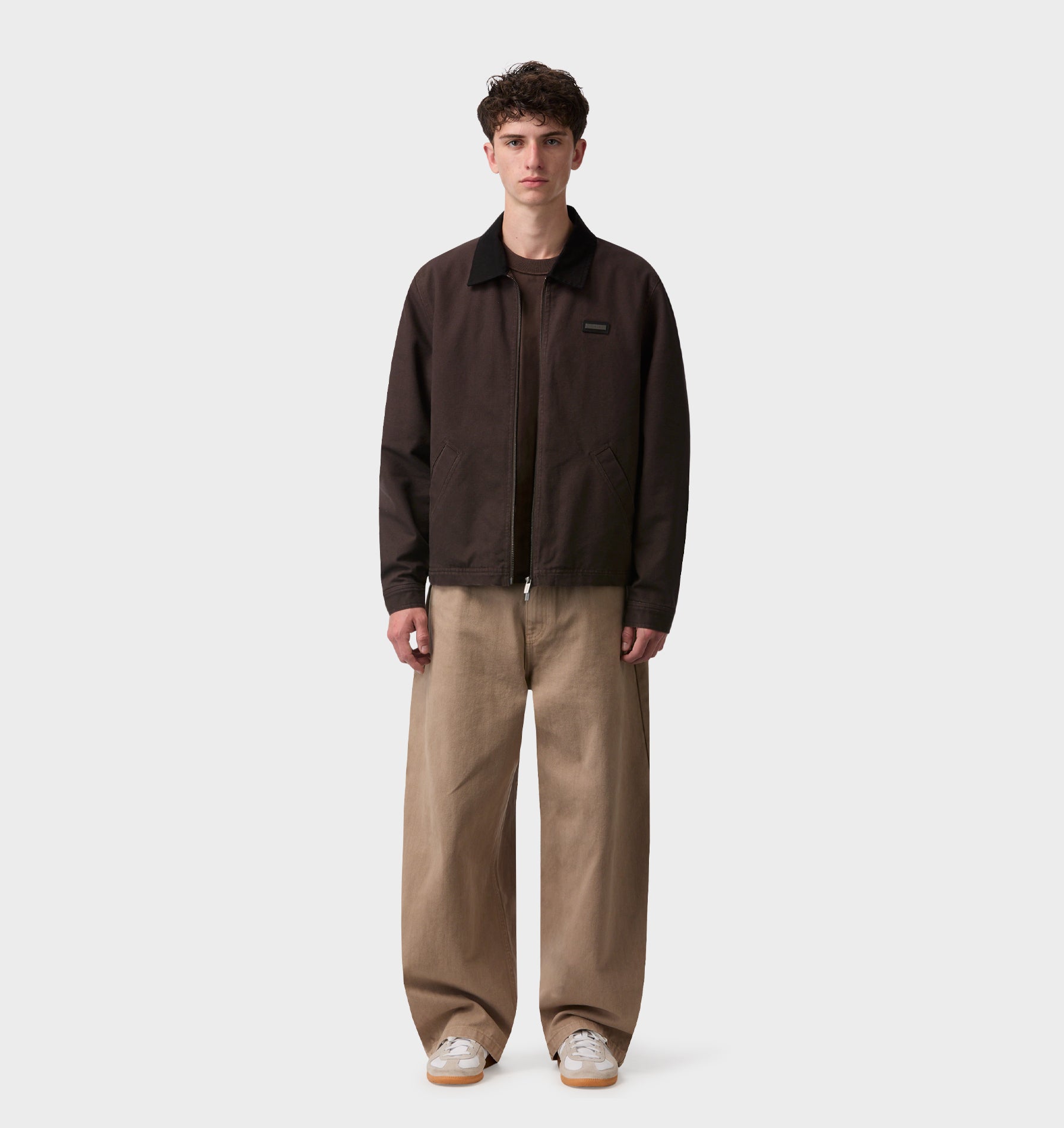 Dayton Canvas Jacket - Espresso