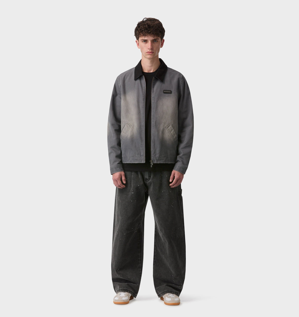 Dayton Canvas Jacket - Aged Charcoal