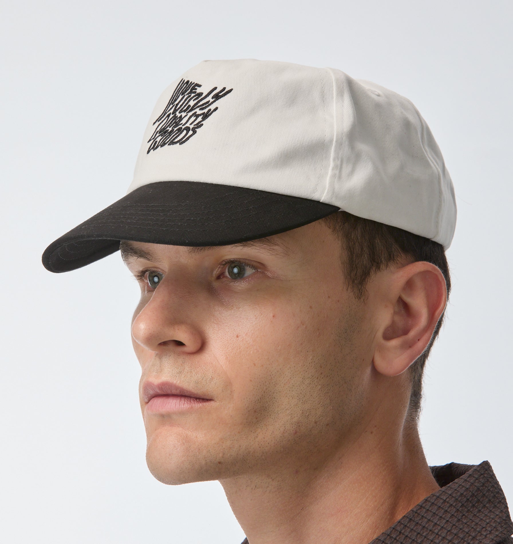 Quality Goods Beau Cap - Off White/Black