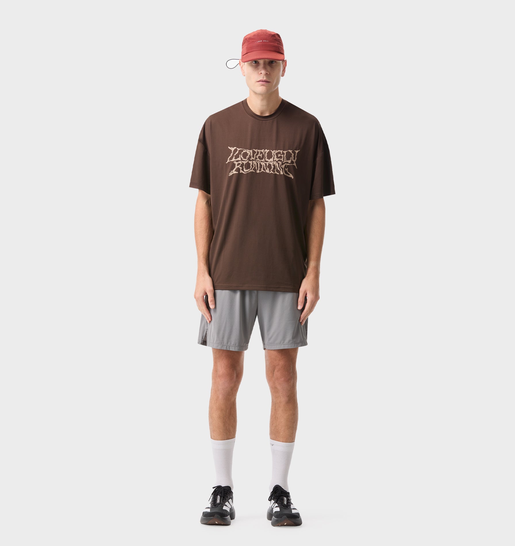 Liquified Active Box Tee - Espresso